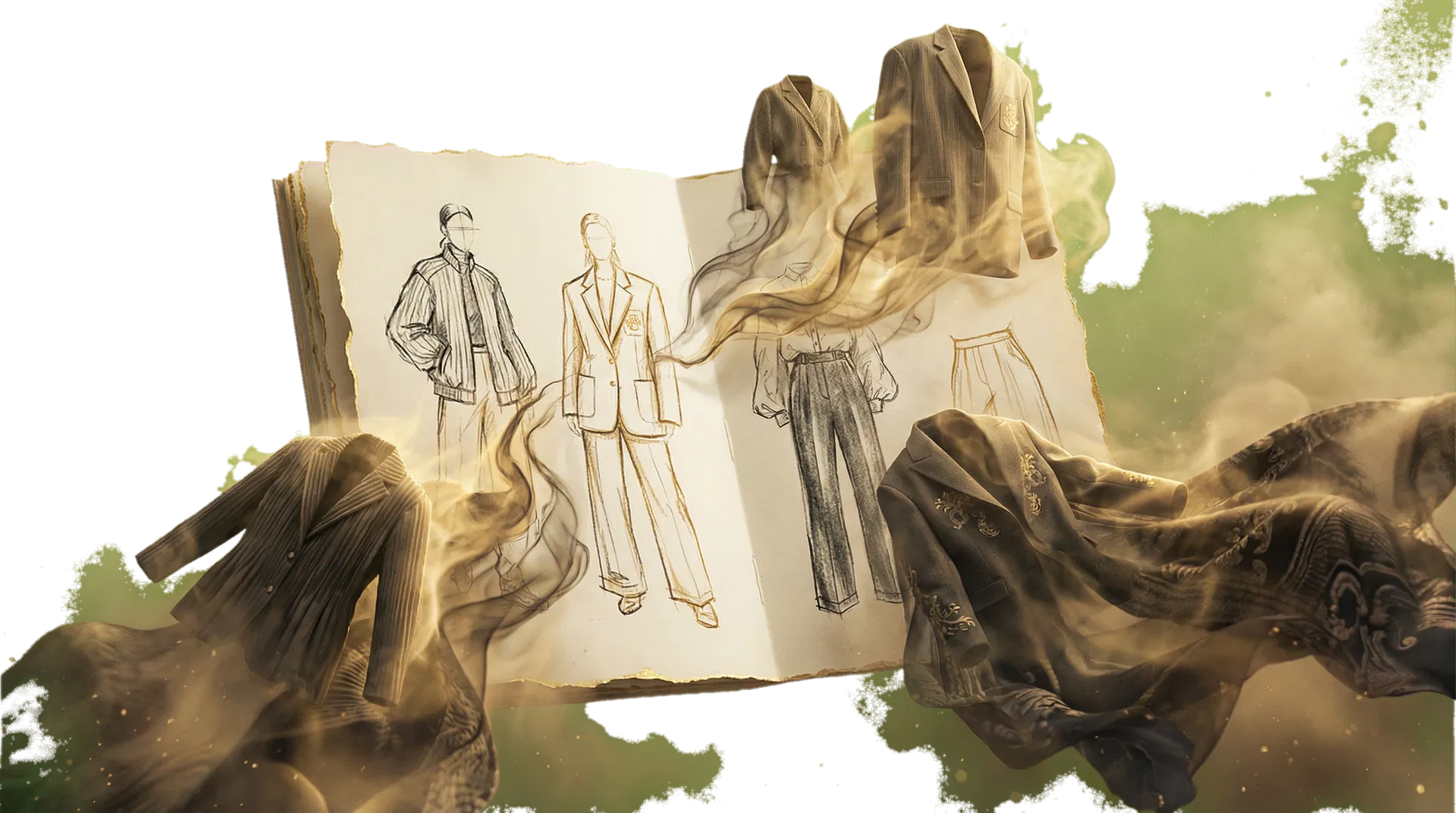 BURRAN MAISIAD living sketch panel