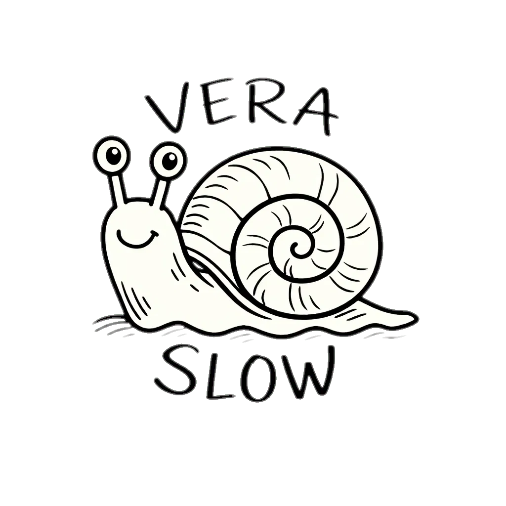 Vera Slow Snail Logo