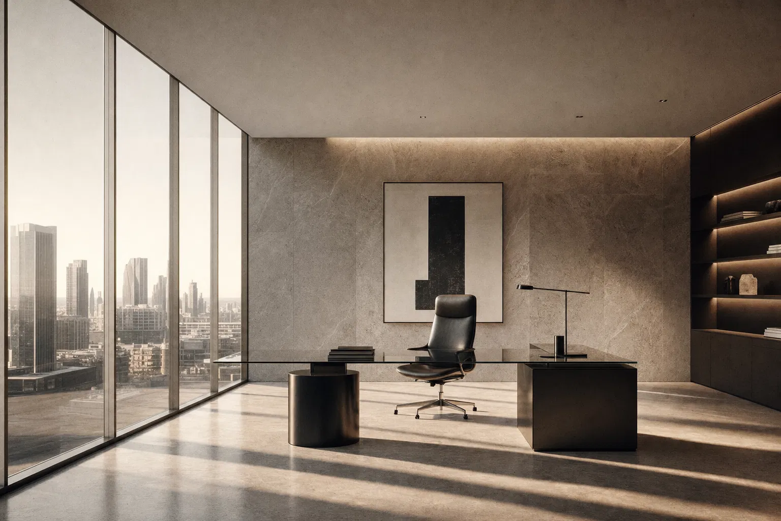 Premium executive office interior