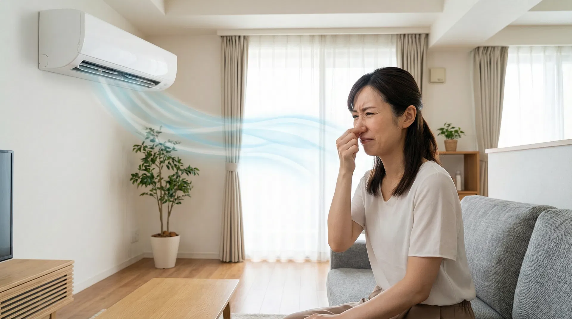 エアコンが臭い原因は？嫌なニオイの種類別対処法をプロが解説