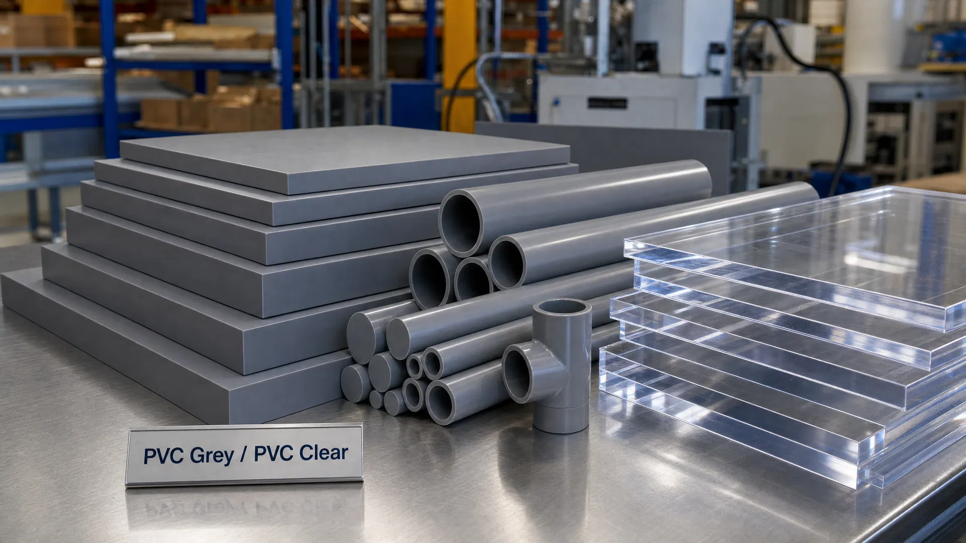 PVC Grey vs PVC Clear ต่างกันอย่างไร? เลือกใช้งานไหนดีกว่า