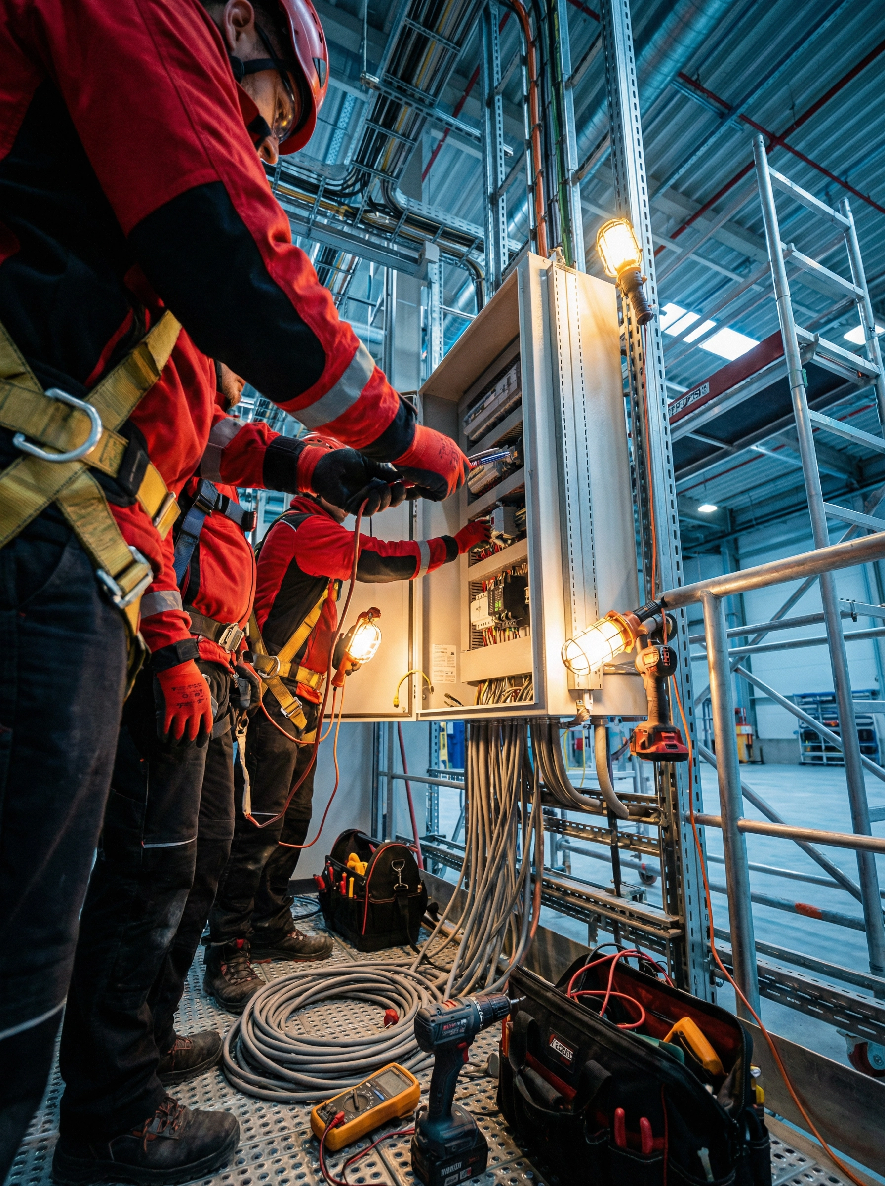 Équipe Redini Elec - Travail professionnel