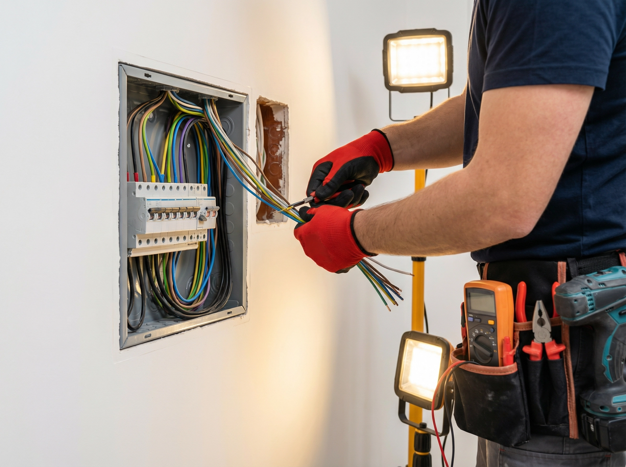 Rénovation électrique professionnelle - Redini Elec