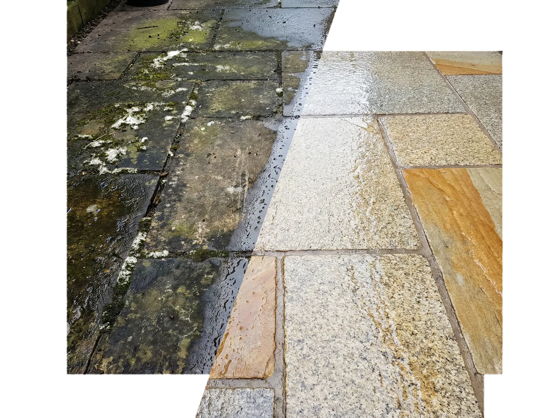 Patio and paving surface recovery