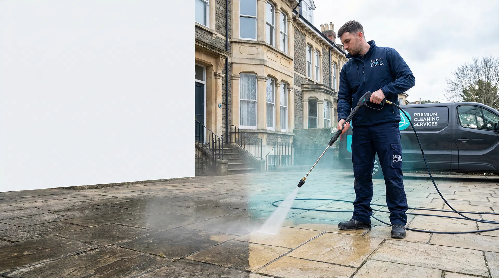 Professional exterior cleaning in Bristol
