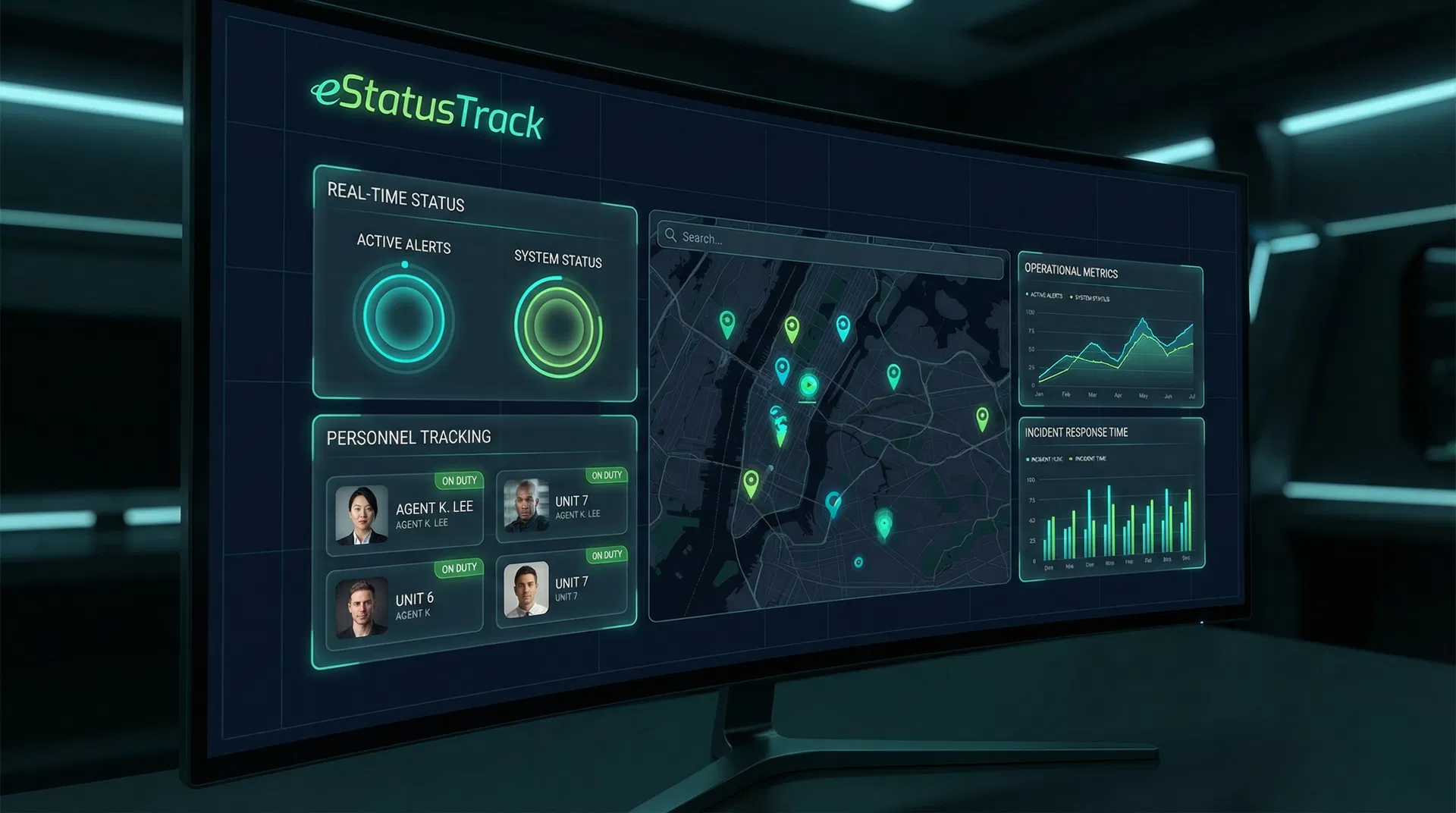 eStatusTrack Dashboard
