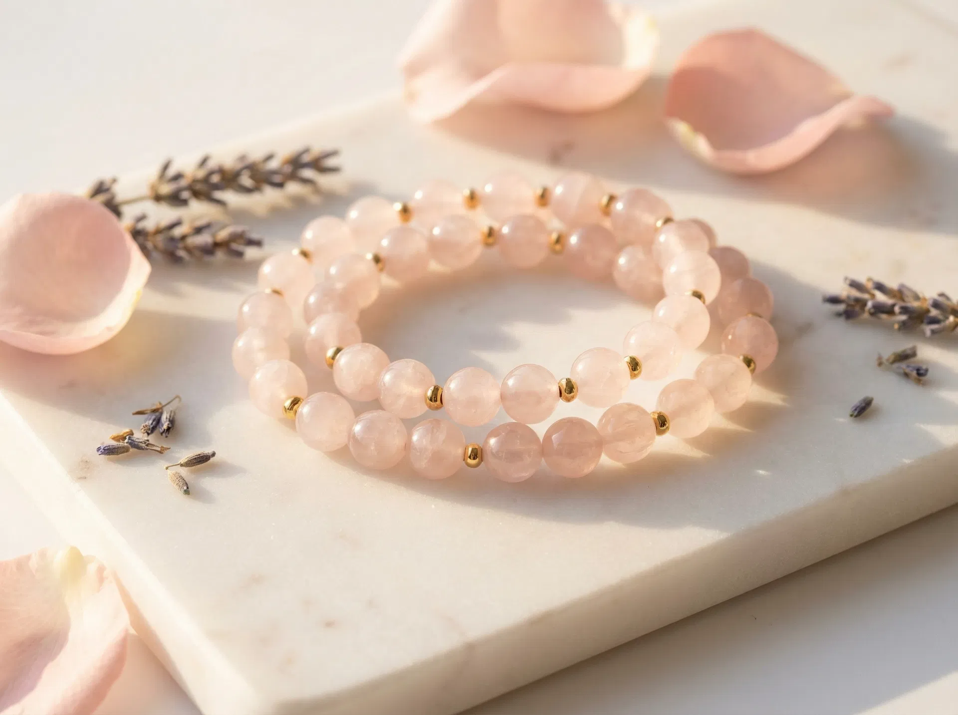 吸引正緣粉水晶手鍊