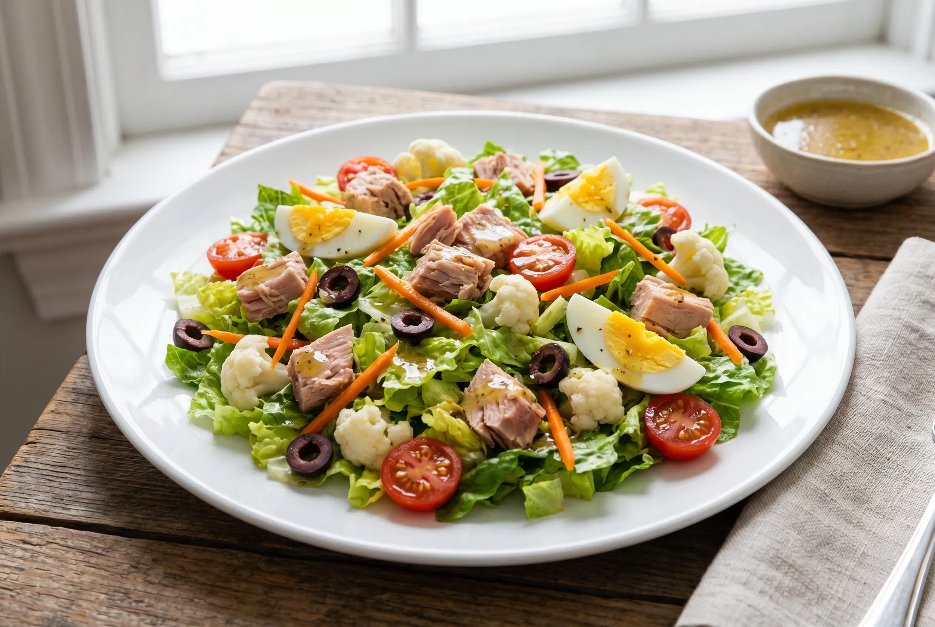 Chunky Tuna and Veggie Salad