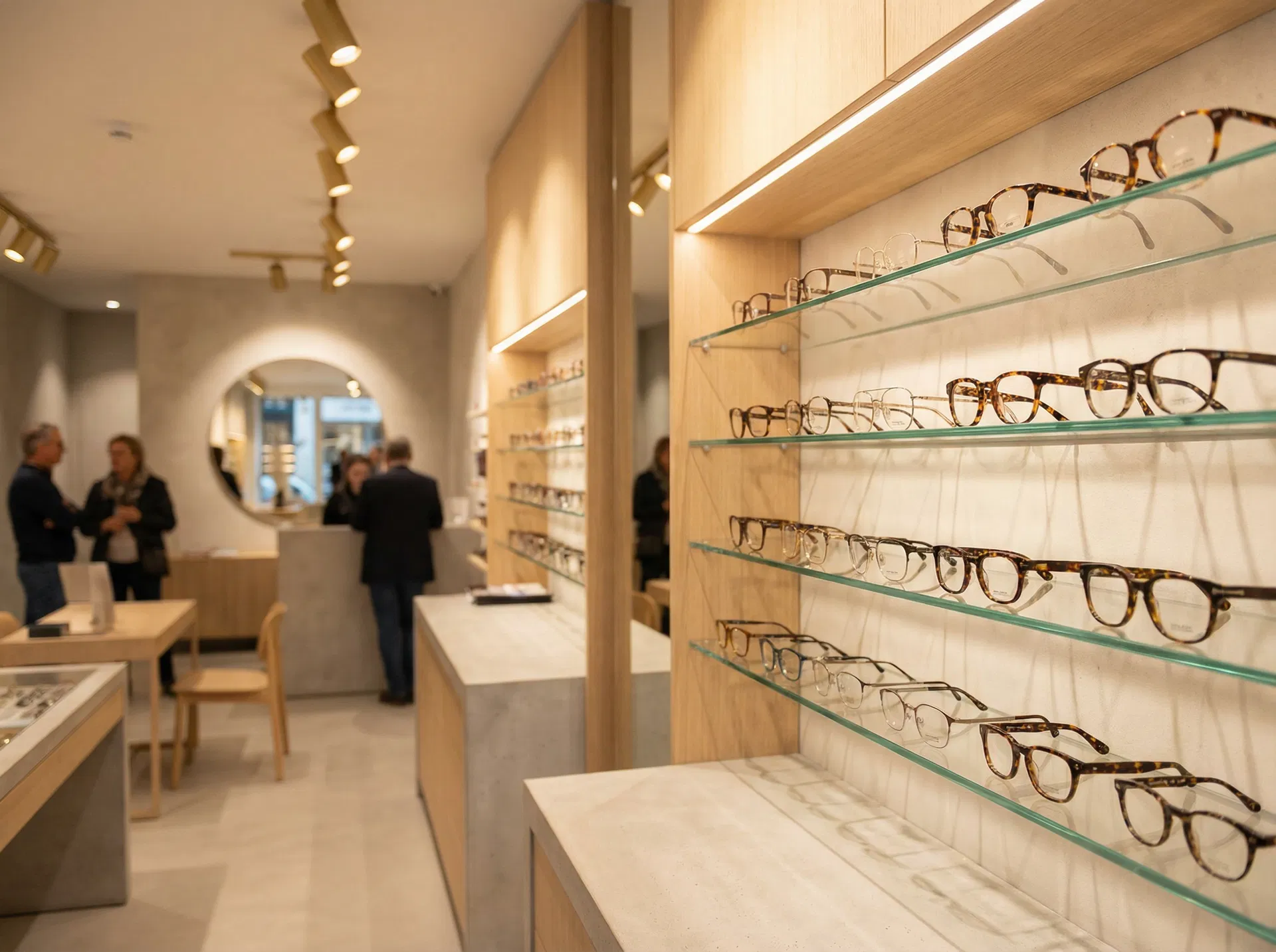 Óptica especializada — catálogo de armazones premium