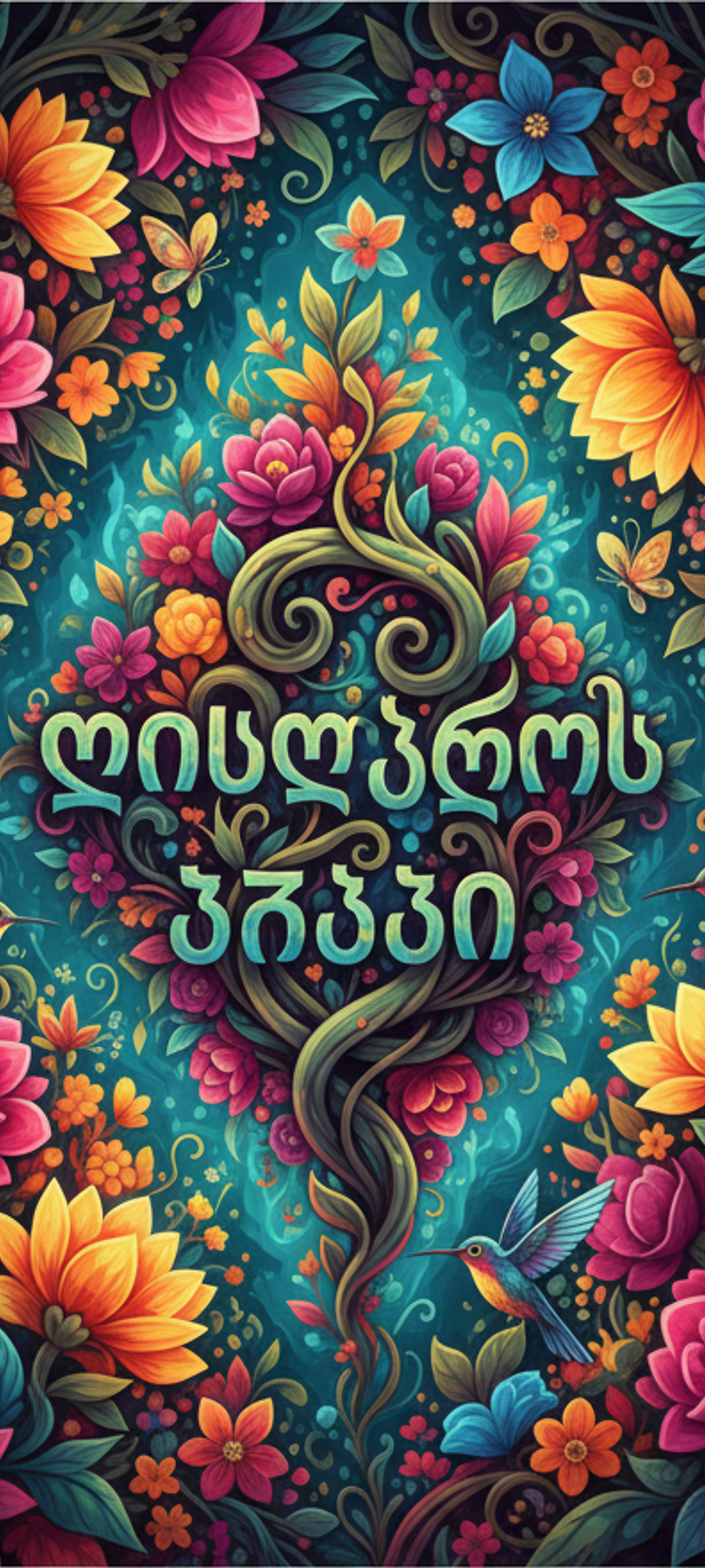 ყვავილებში ჩასვი