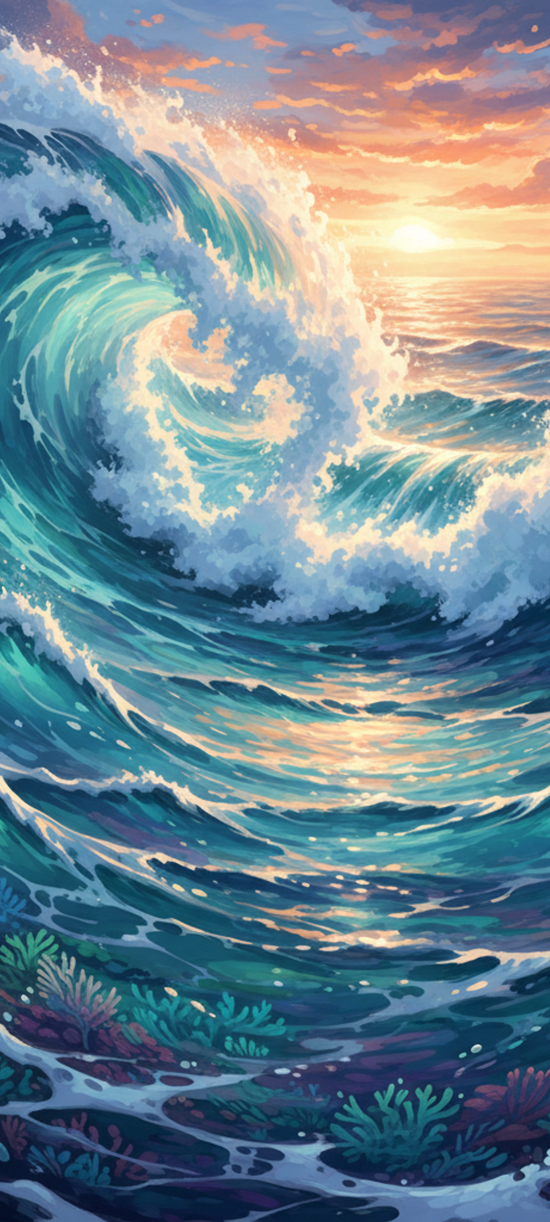 ოკეანე ტალღები რეალისტური