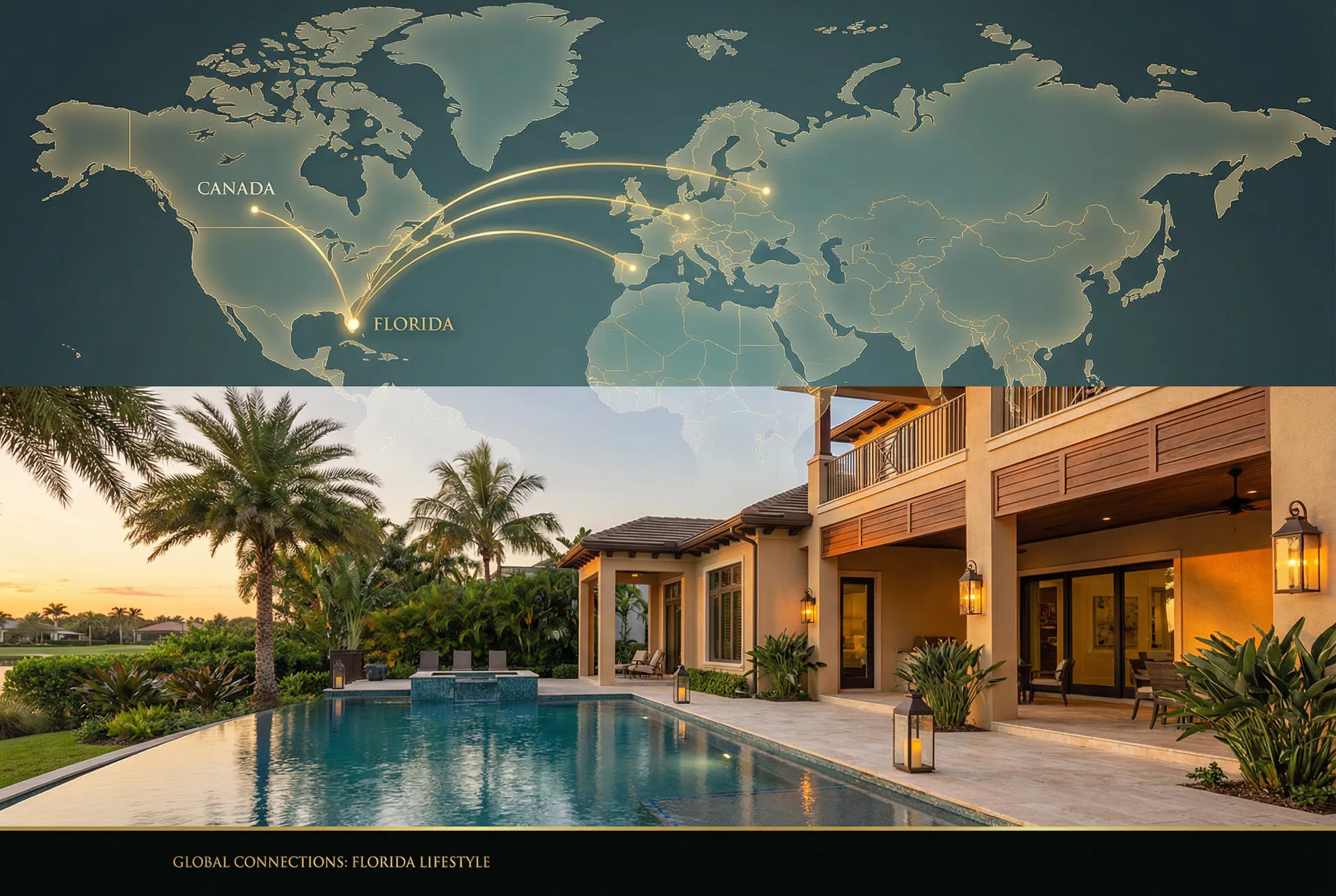 International buyers — Canada and Europe to Florida