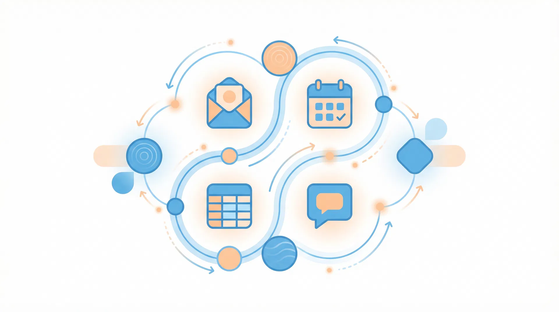 Workflow automation illustration