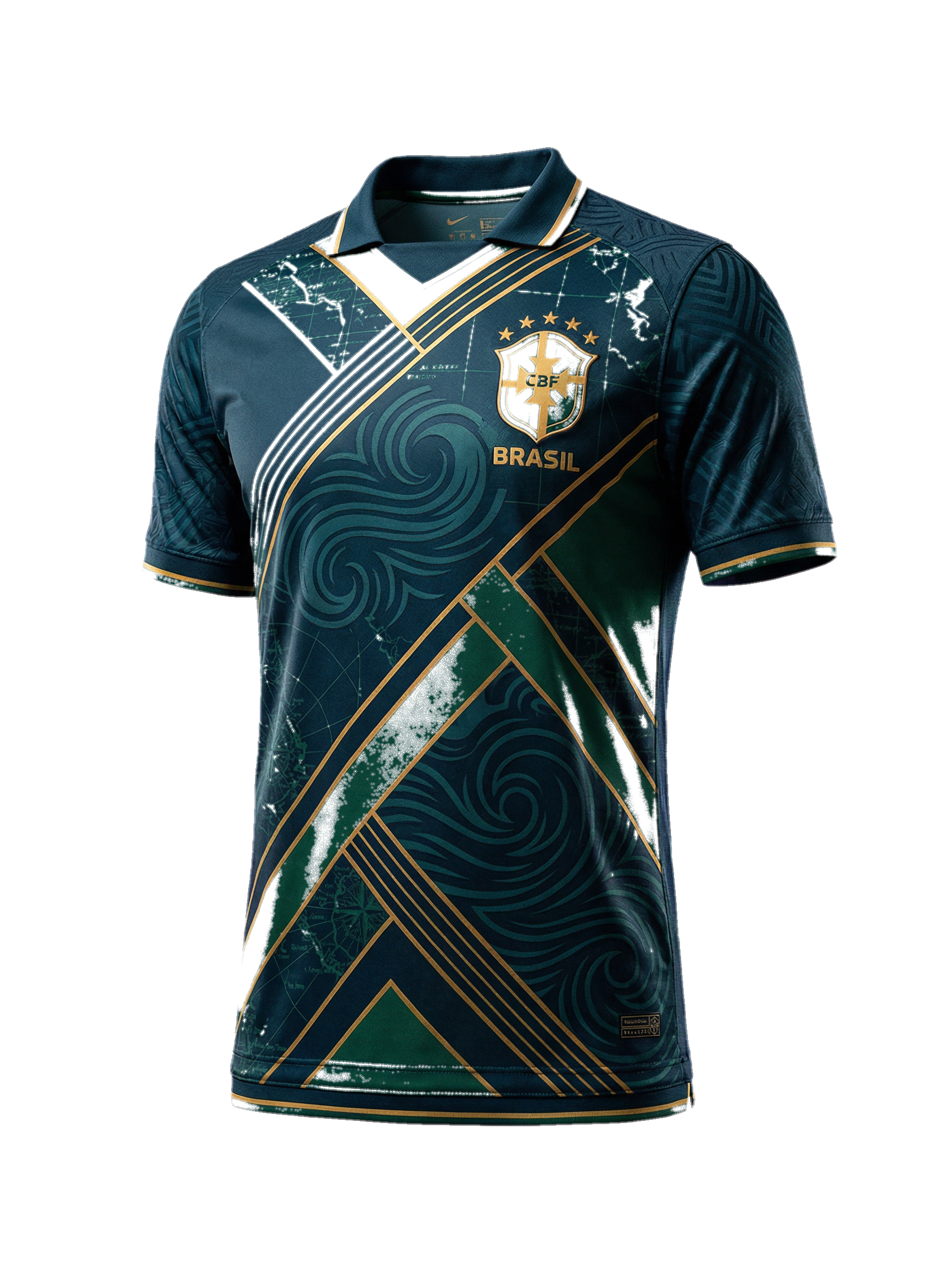 Azul Atlântico Away 2026 vista 2