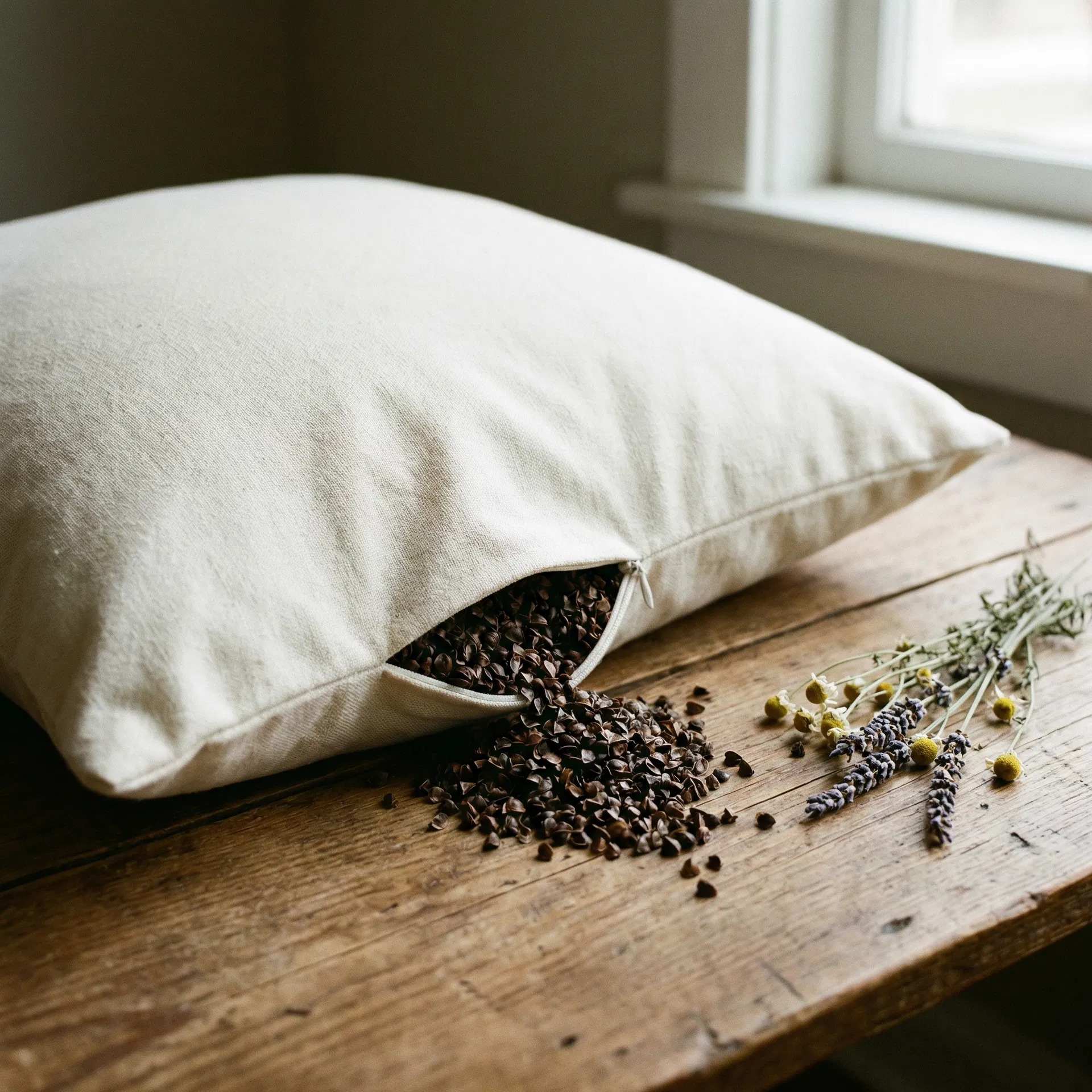 Buckwheat Hull Pillow