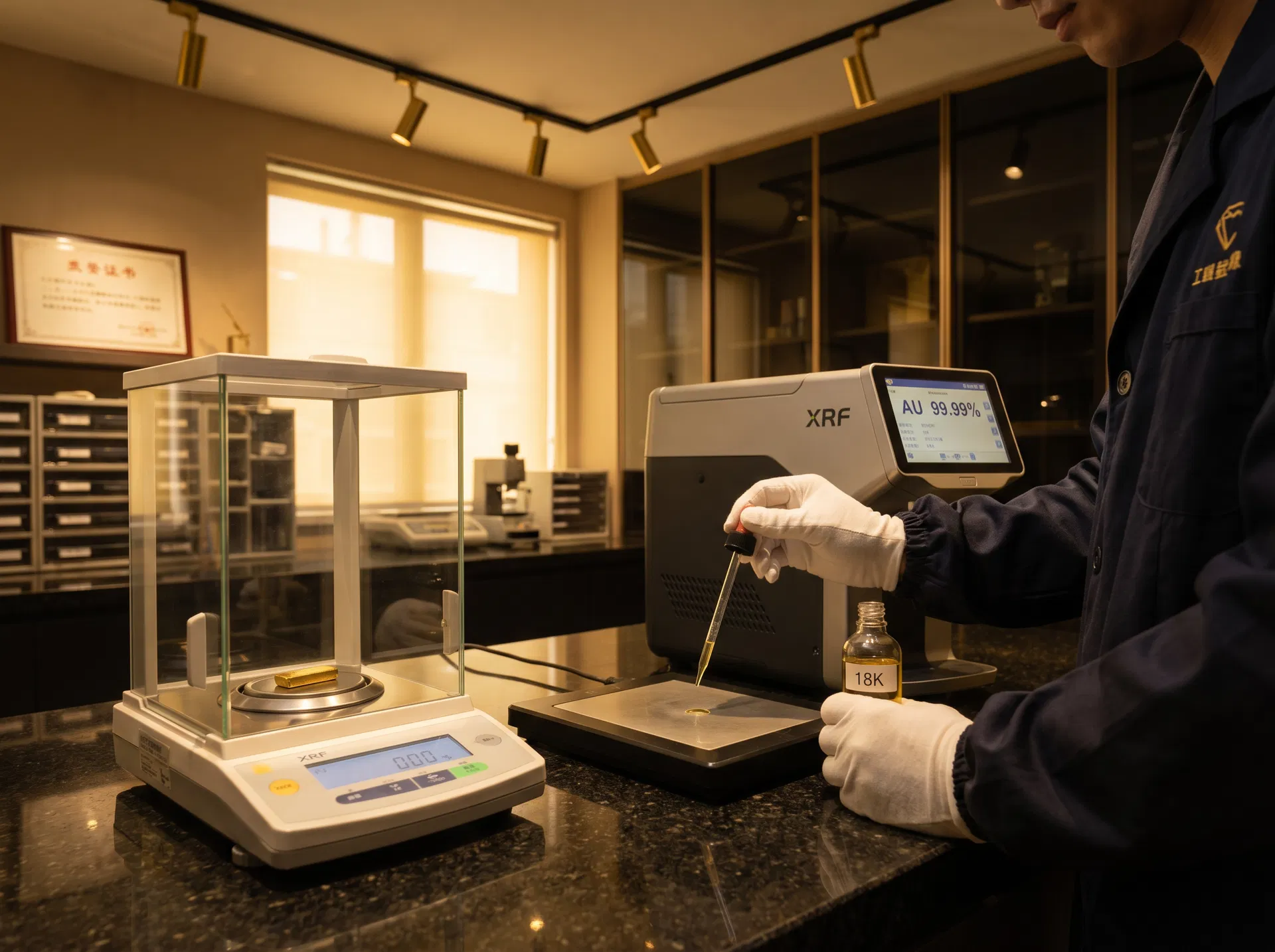 專業黃金鑑定儀器