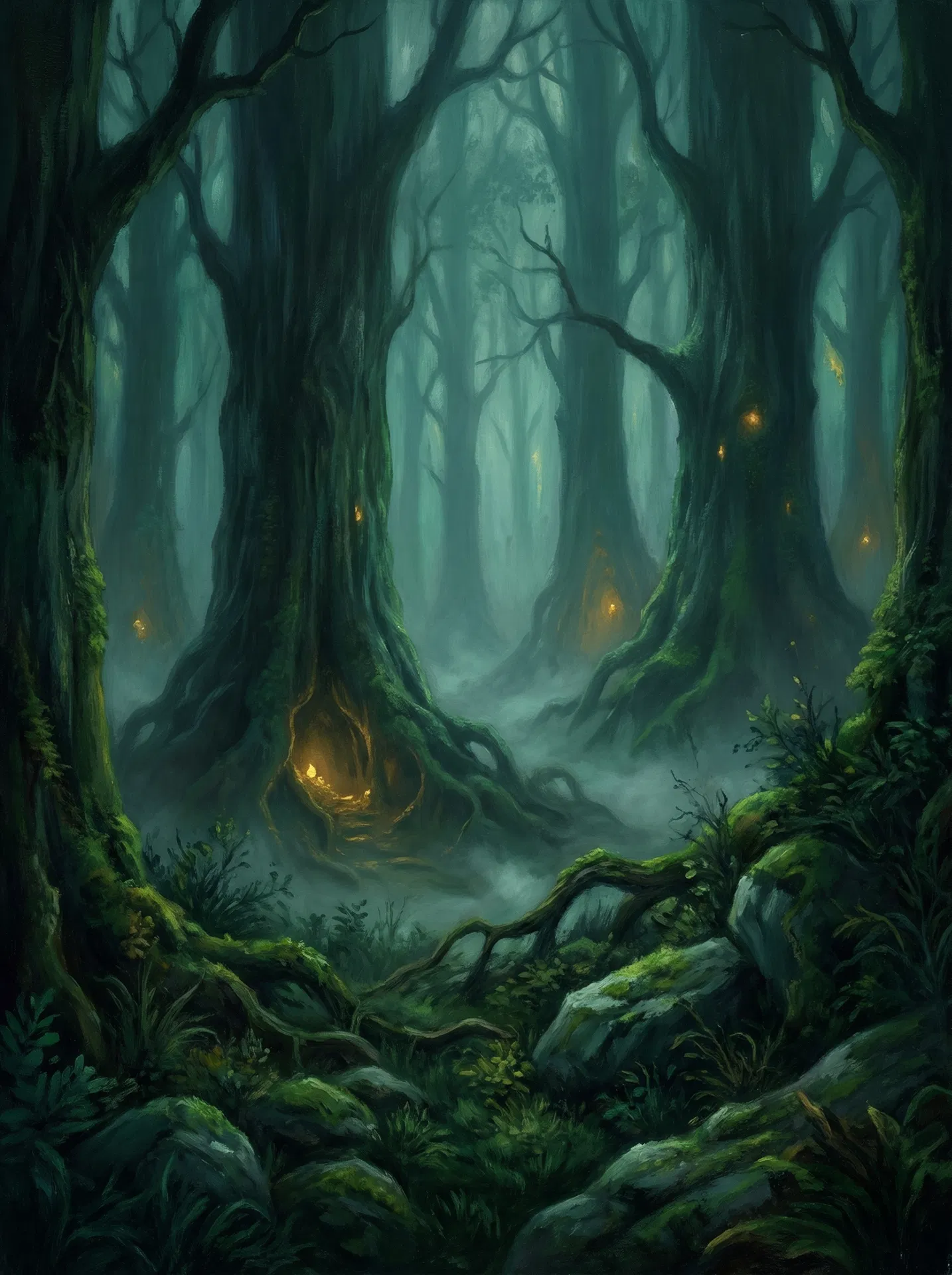 Mystical forest