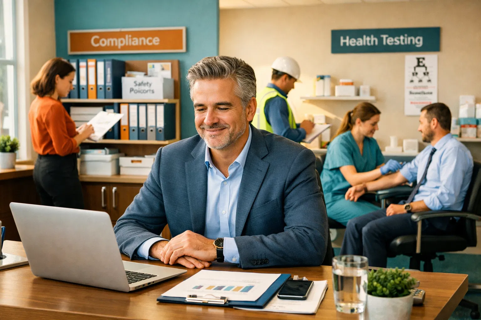 Business owner with peace of mind