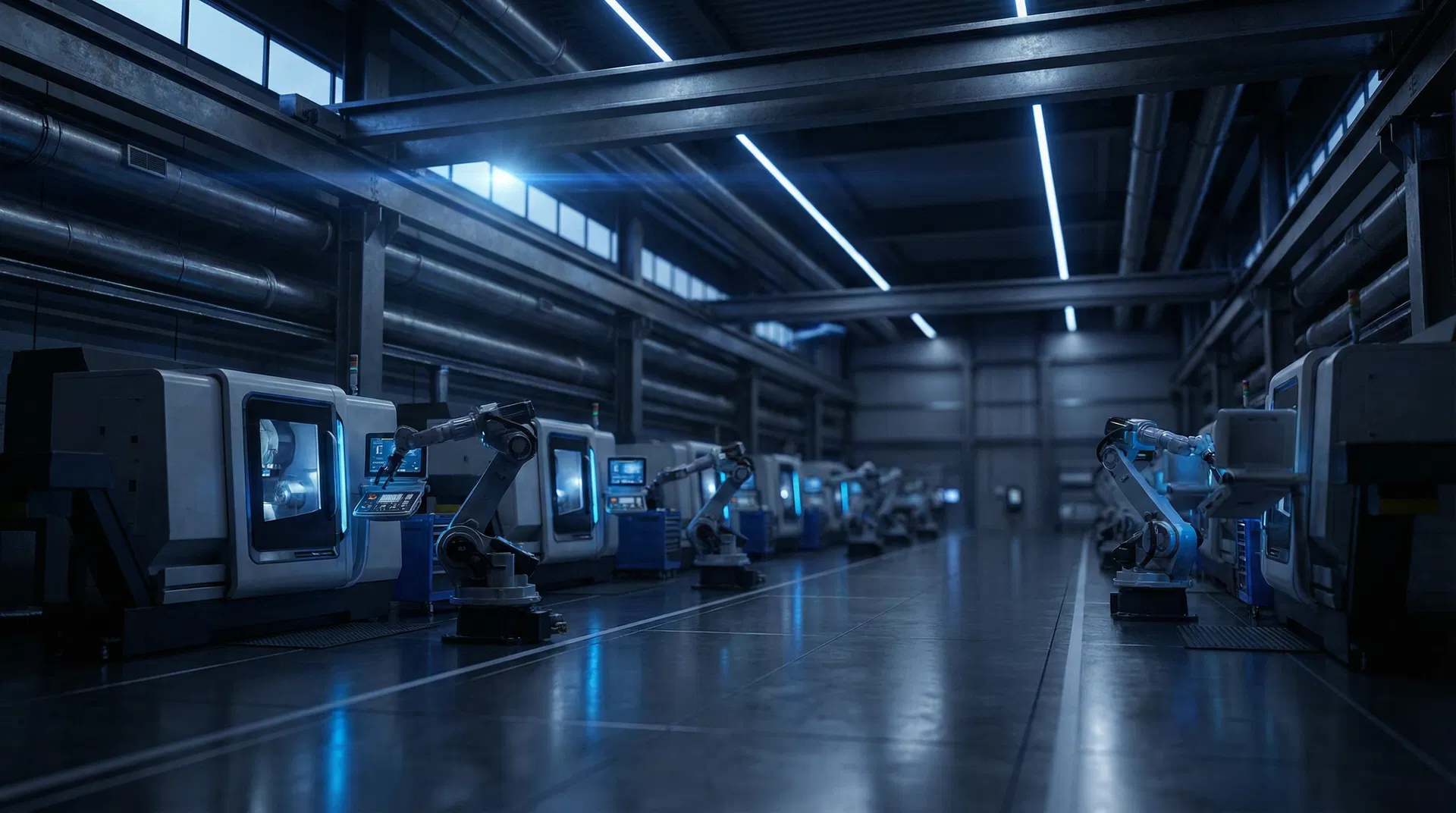 工业自动化工厂