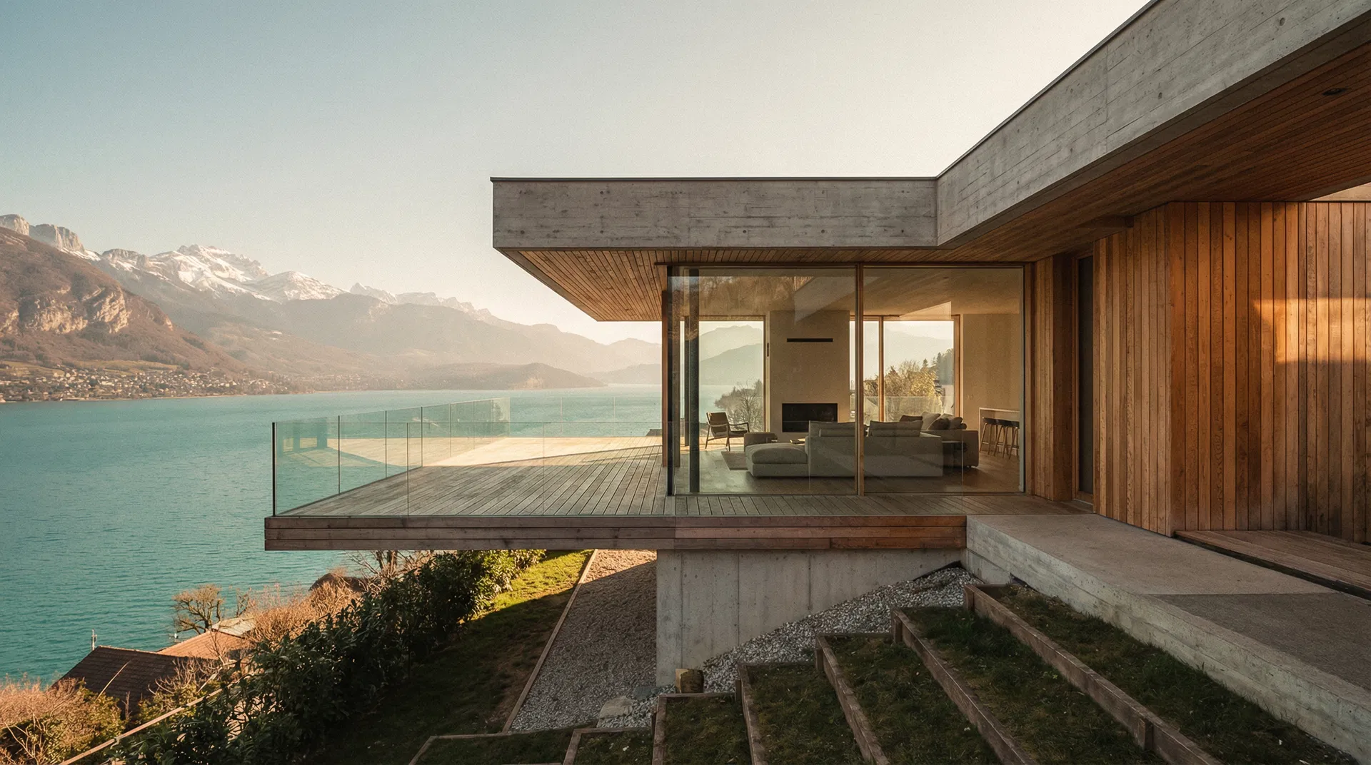 Villa d'architecte au Lac d'Annecy