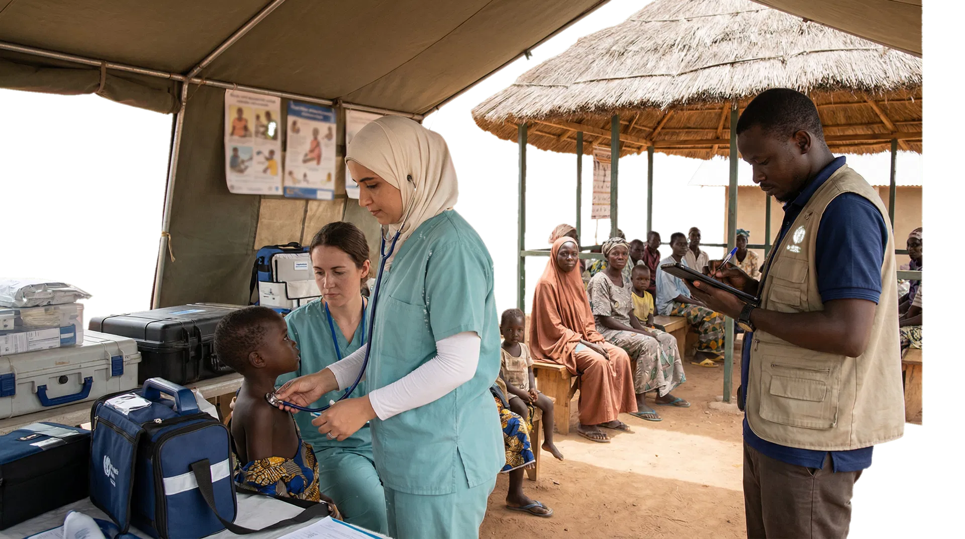 AIDHealth outreach clinic and community care