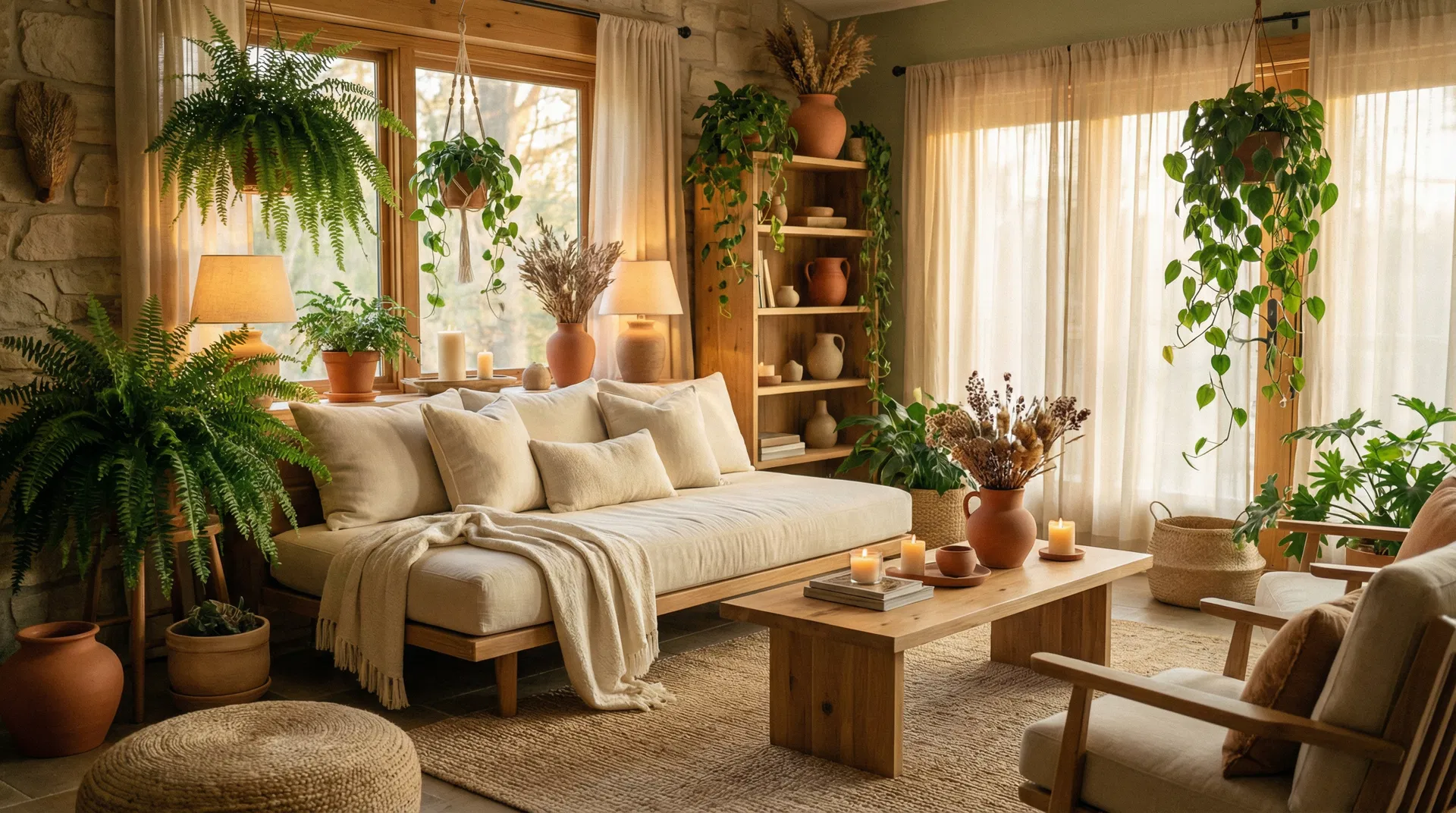 Our serene relaxation space