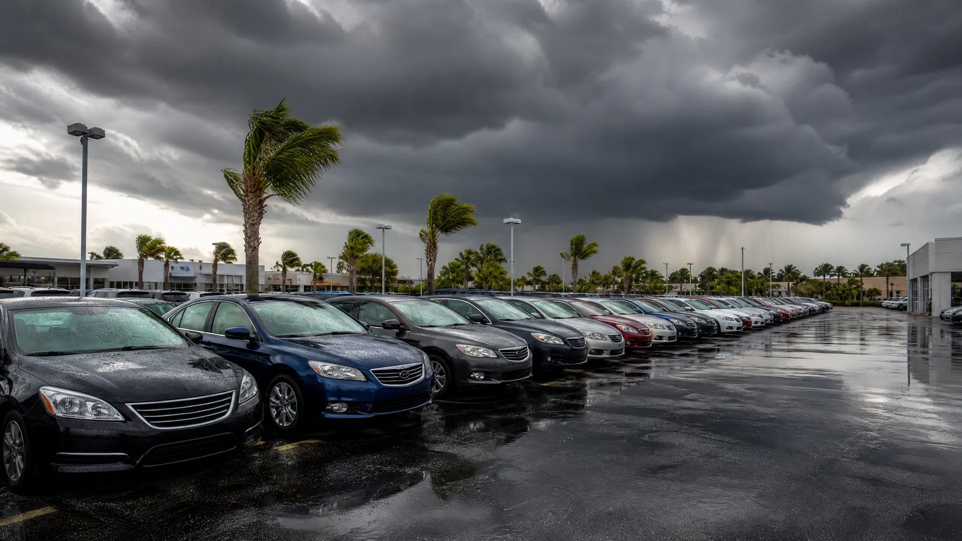 How Hail, Wind and Flood Coverage Work for Auto Dealer Inventory