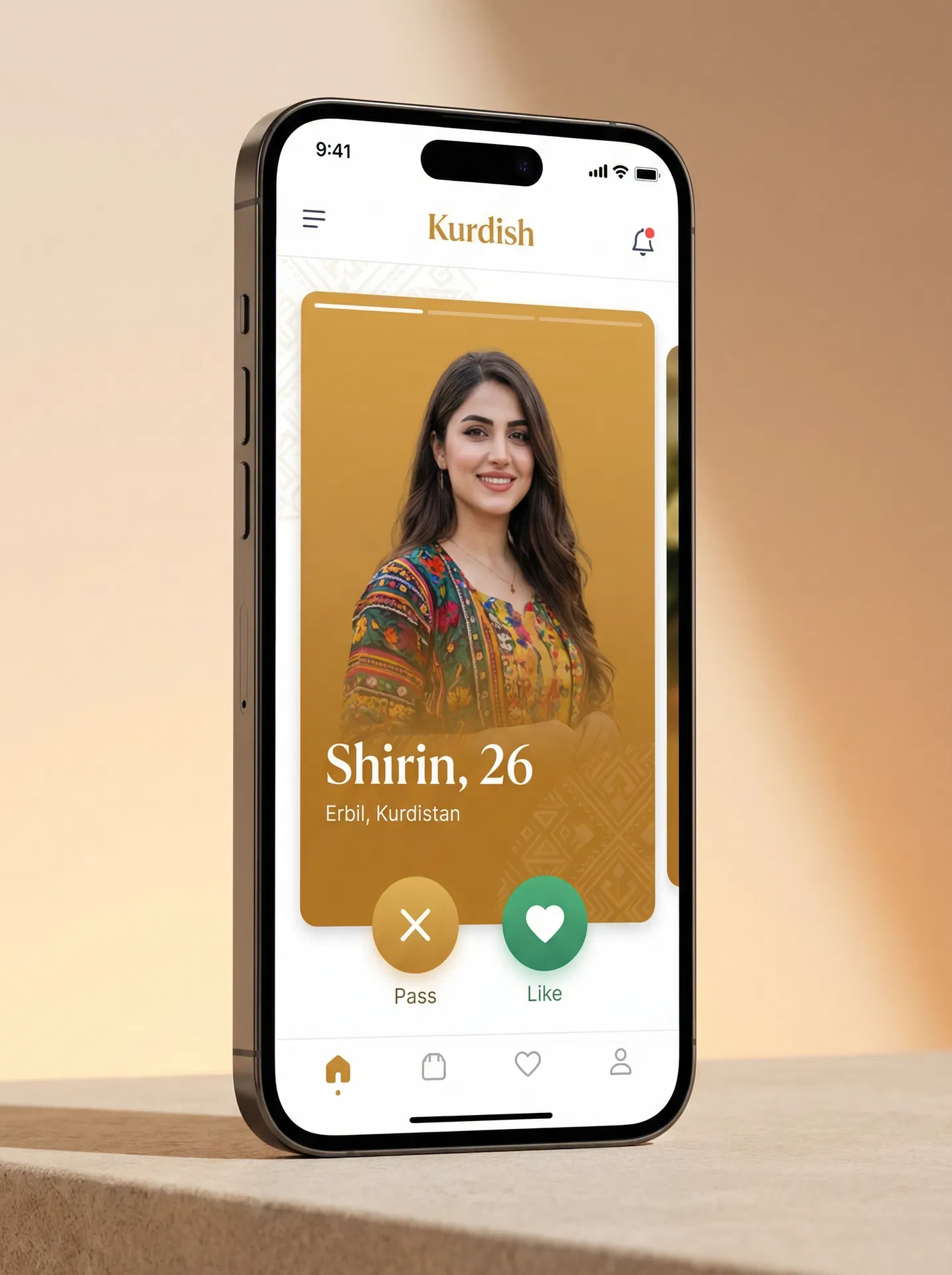 Dilniya app on iPhone