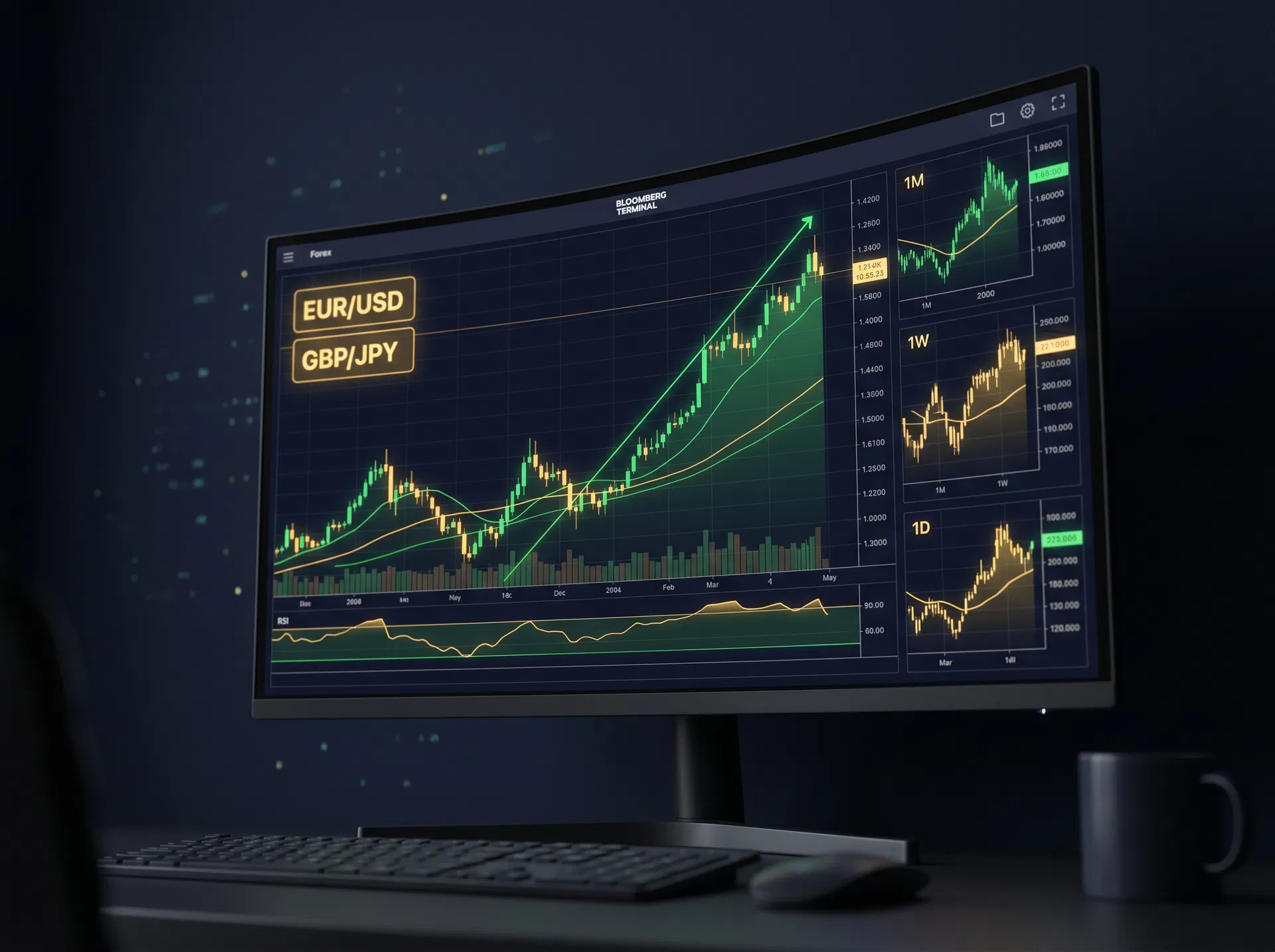 Professional trading setup