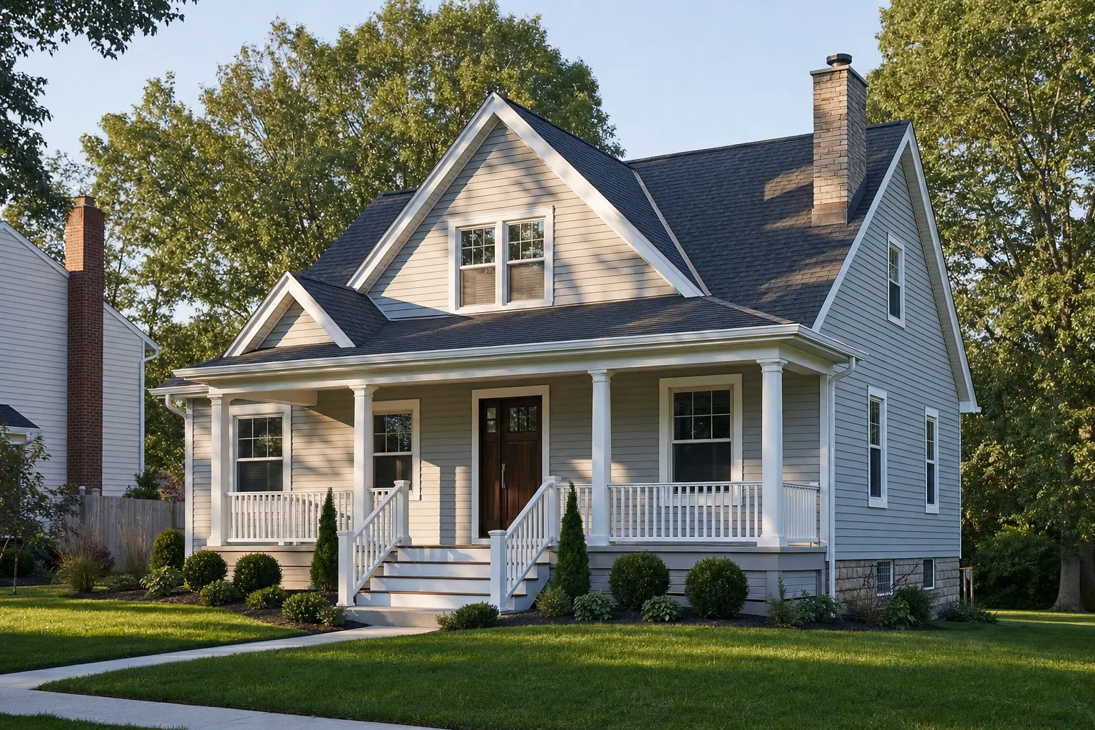 Restored Midwestern home