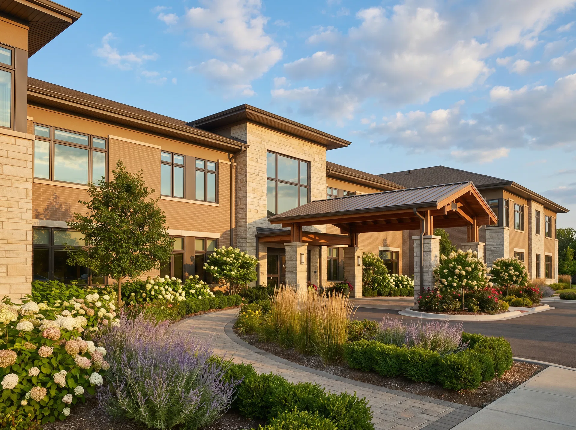 Assisted living facility exterior