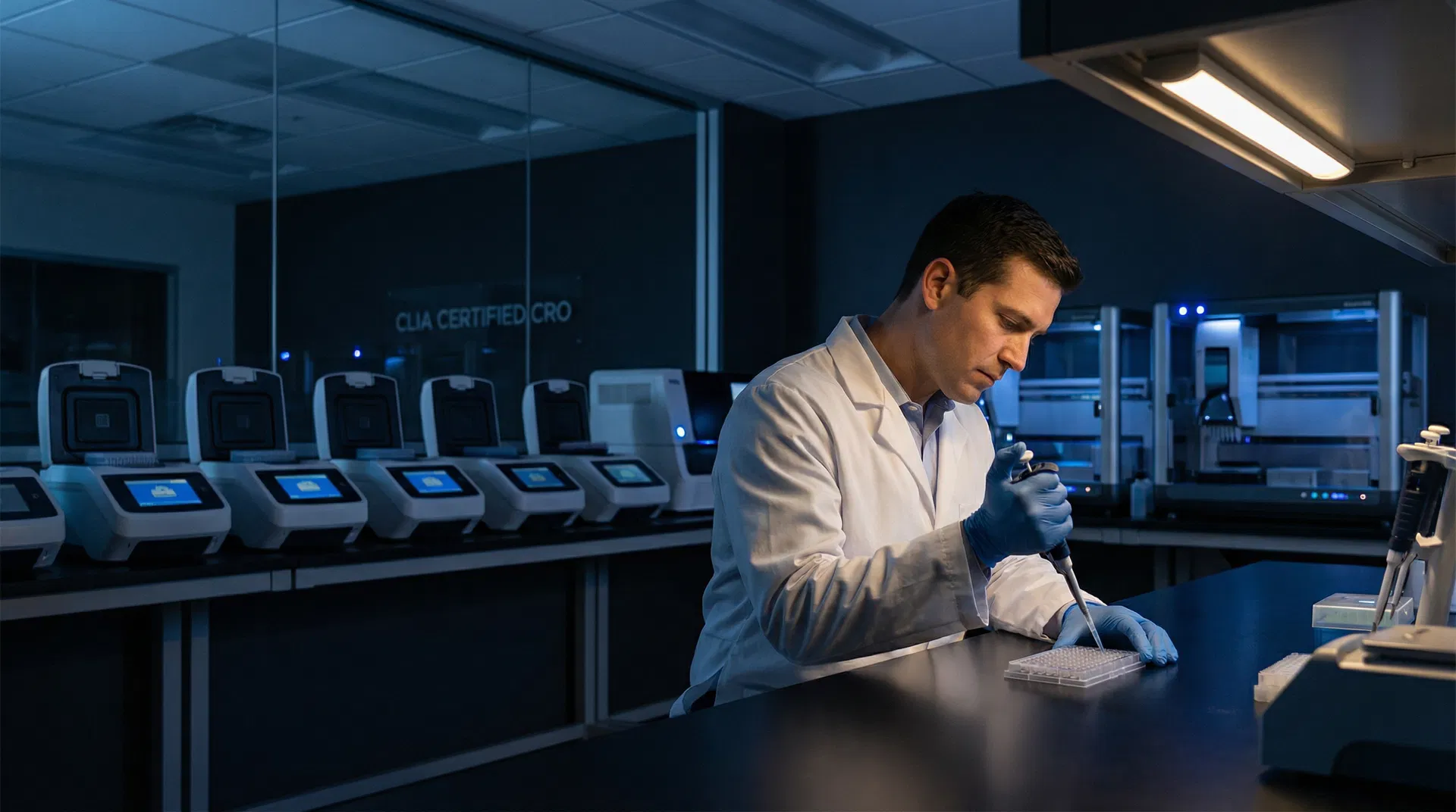 Samos Laboratories PCR laboratory