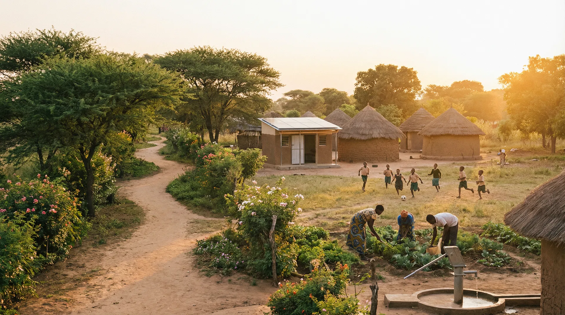 Rural African village — Ruby Mbelu Foundation