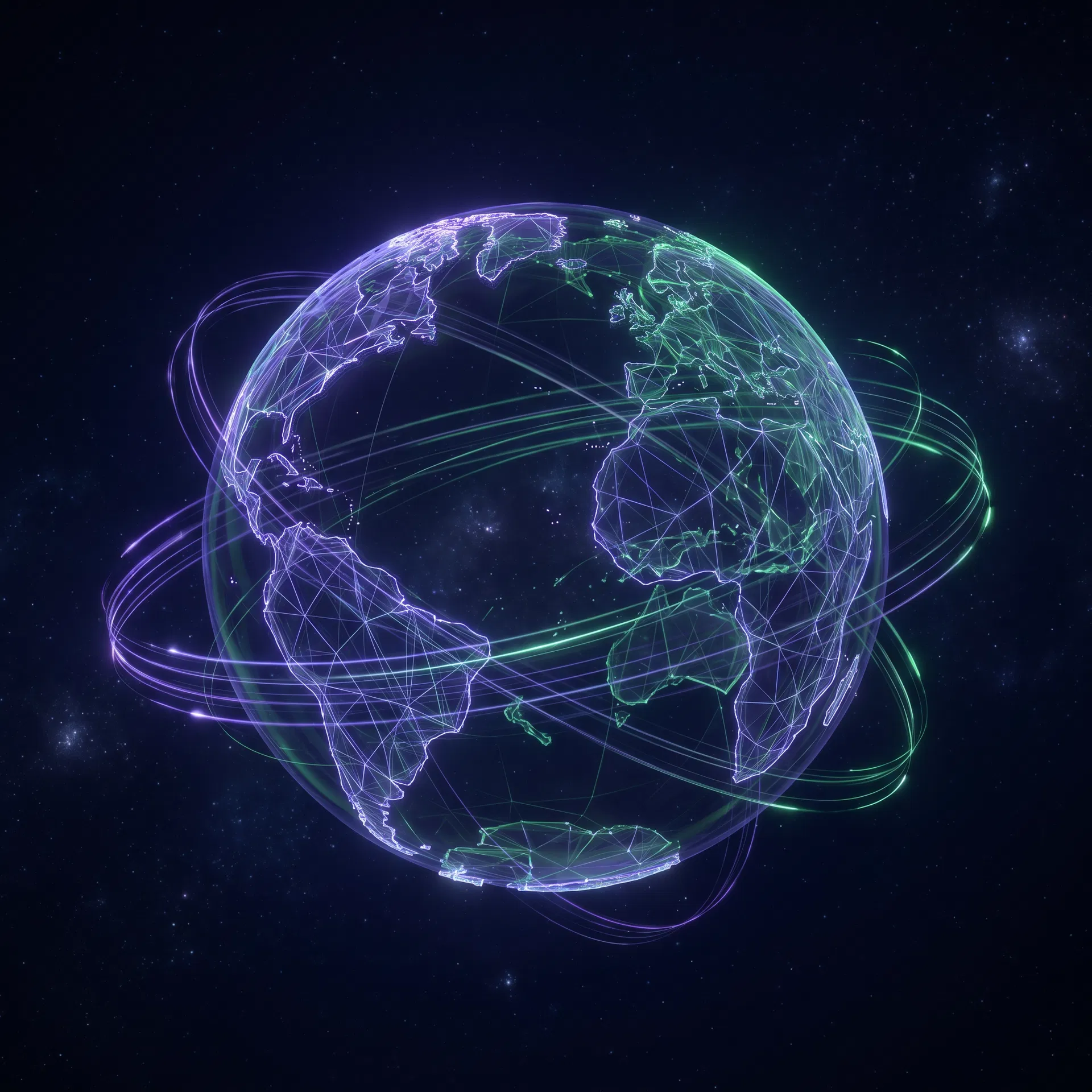 Global crypto flight network