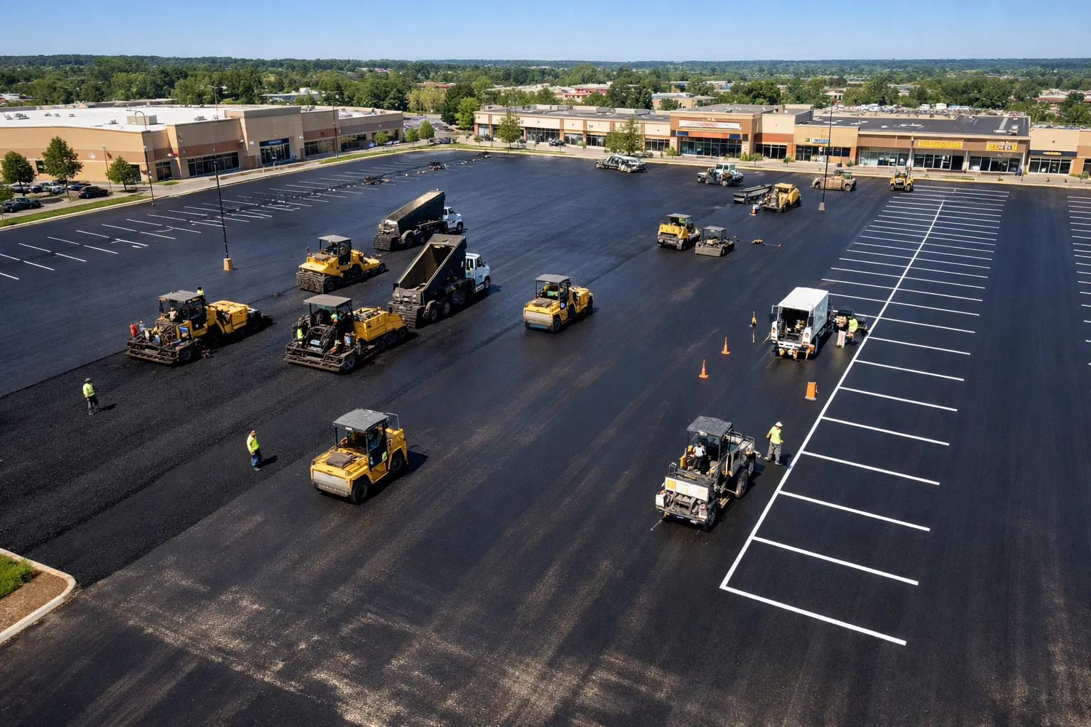 Parking Lot Paving