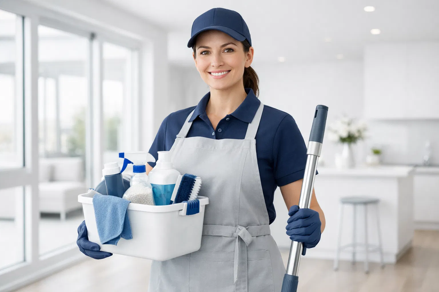 Profesional de limpieza
