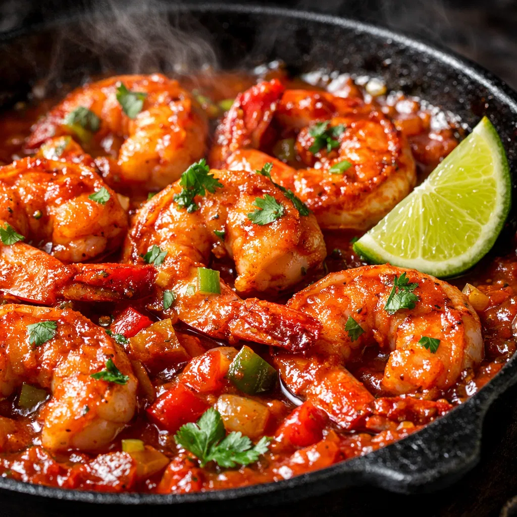 Camarones en Salsa Criolla