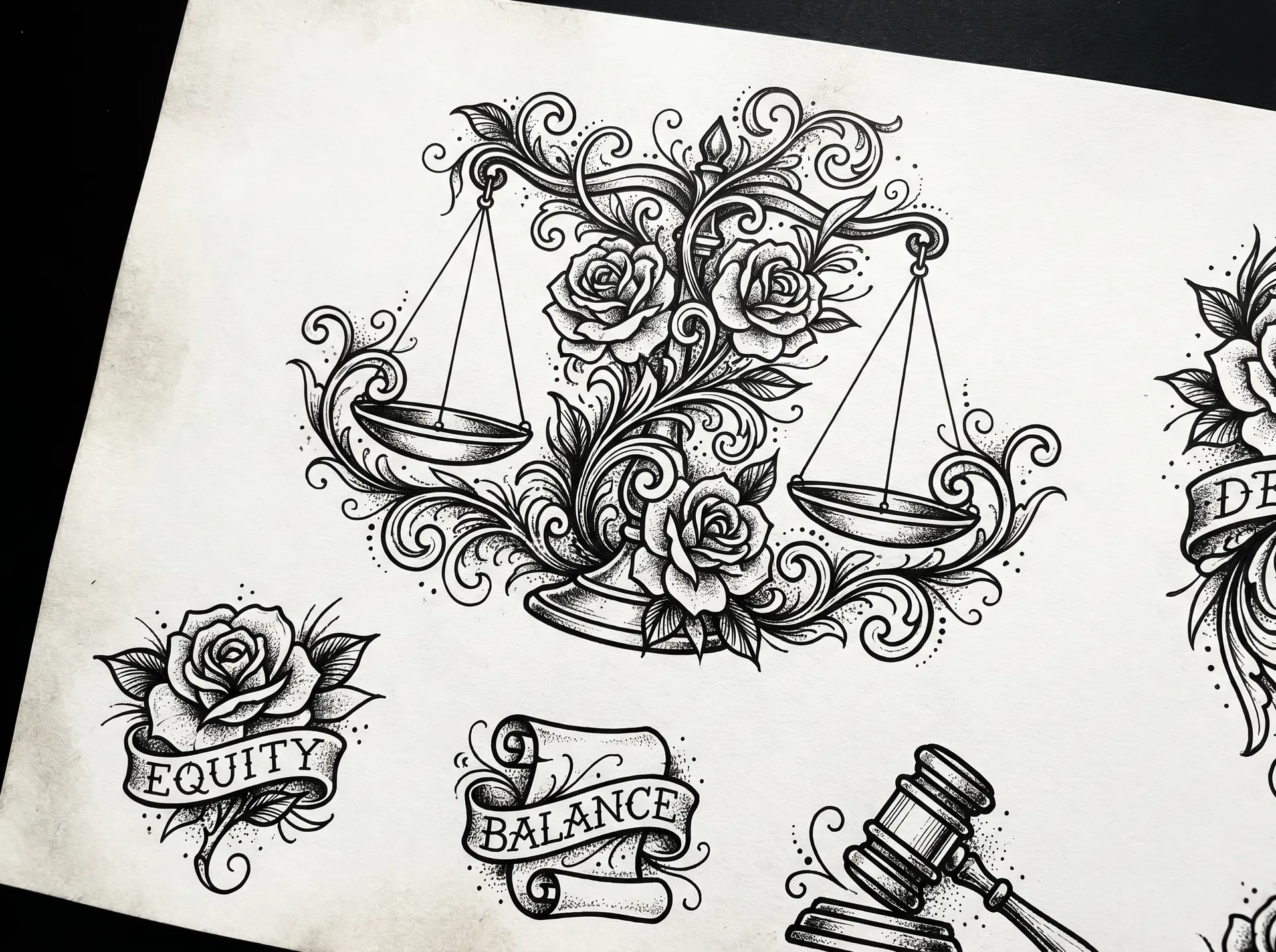 Tattoo design artwork
