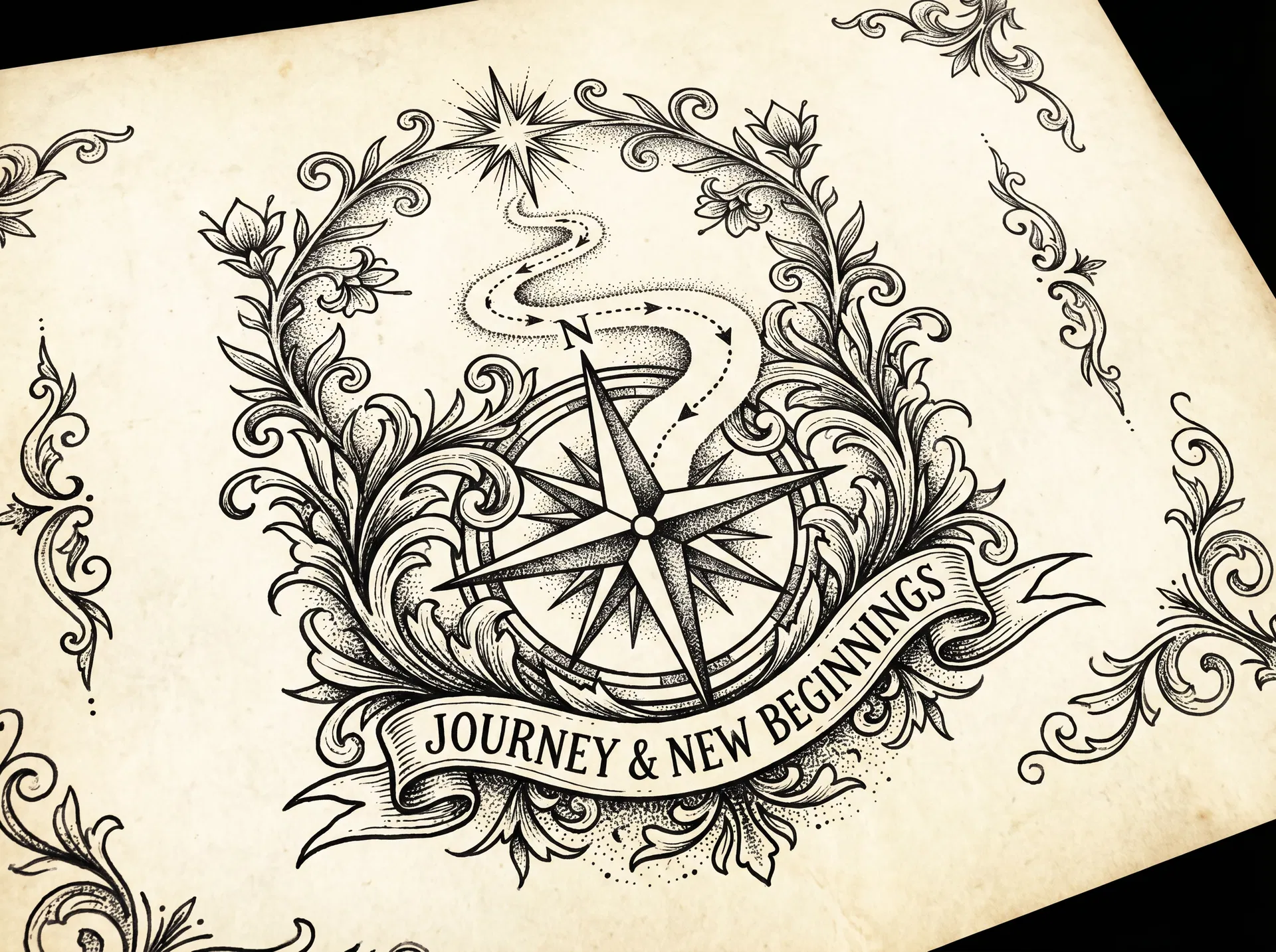 Tattoo design artwork