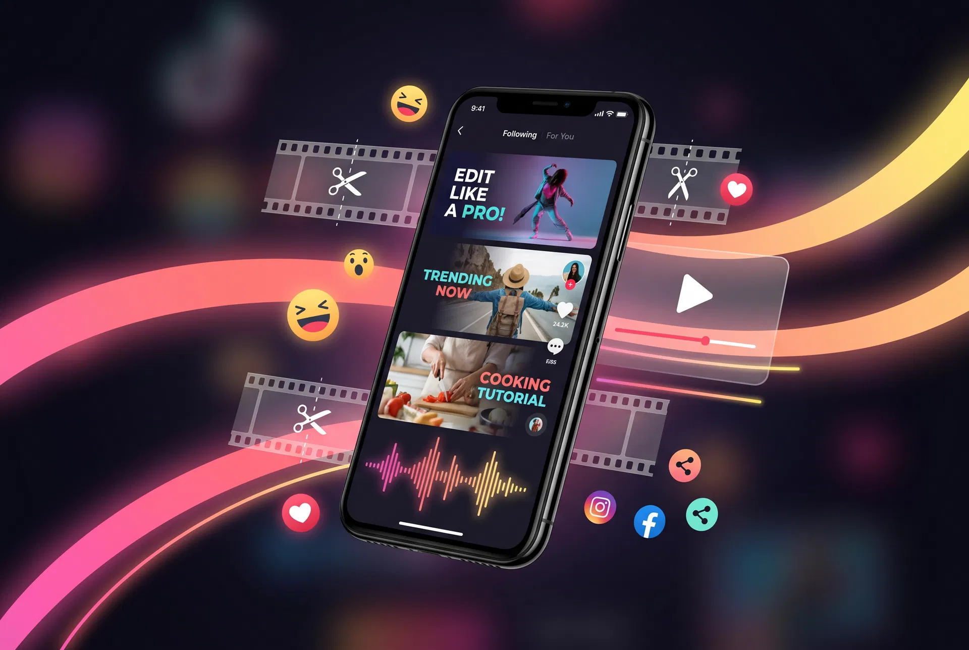 ショート動画編集