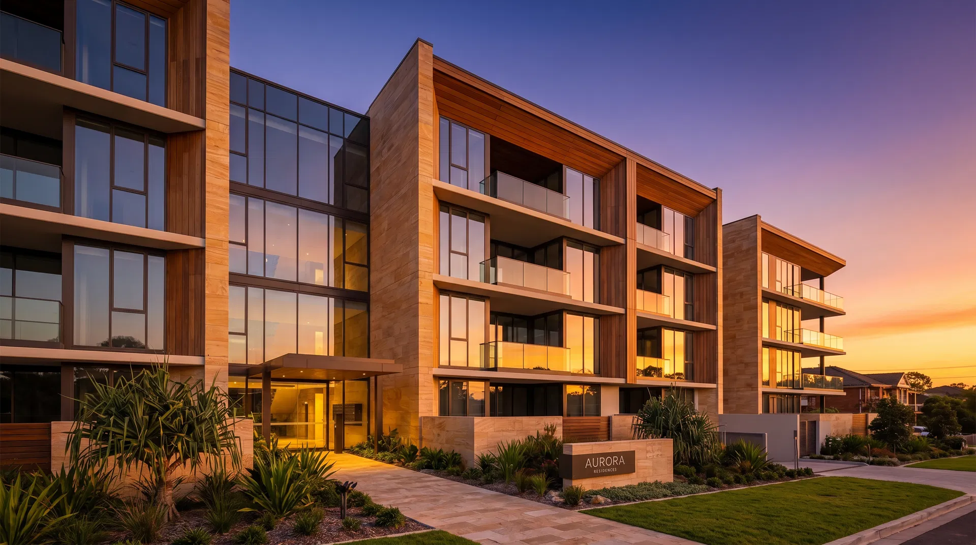 Multi-family commercial building