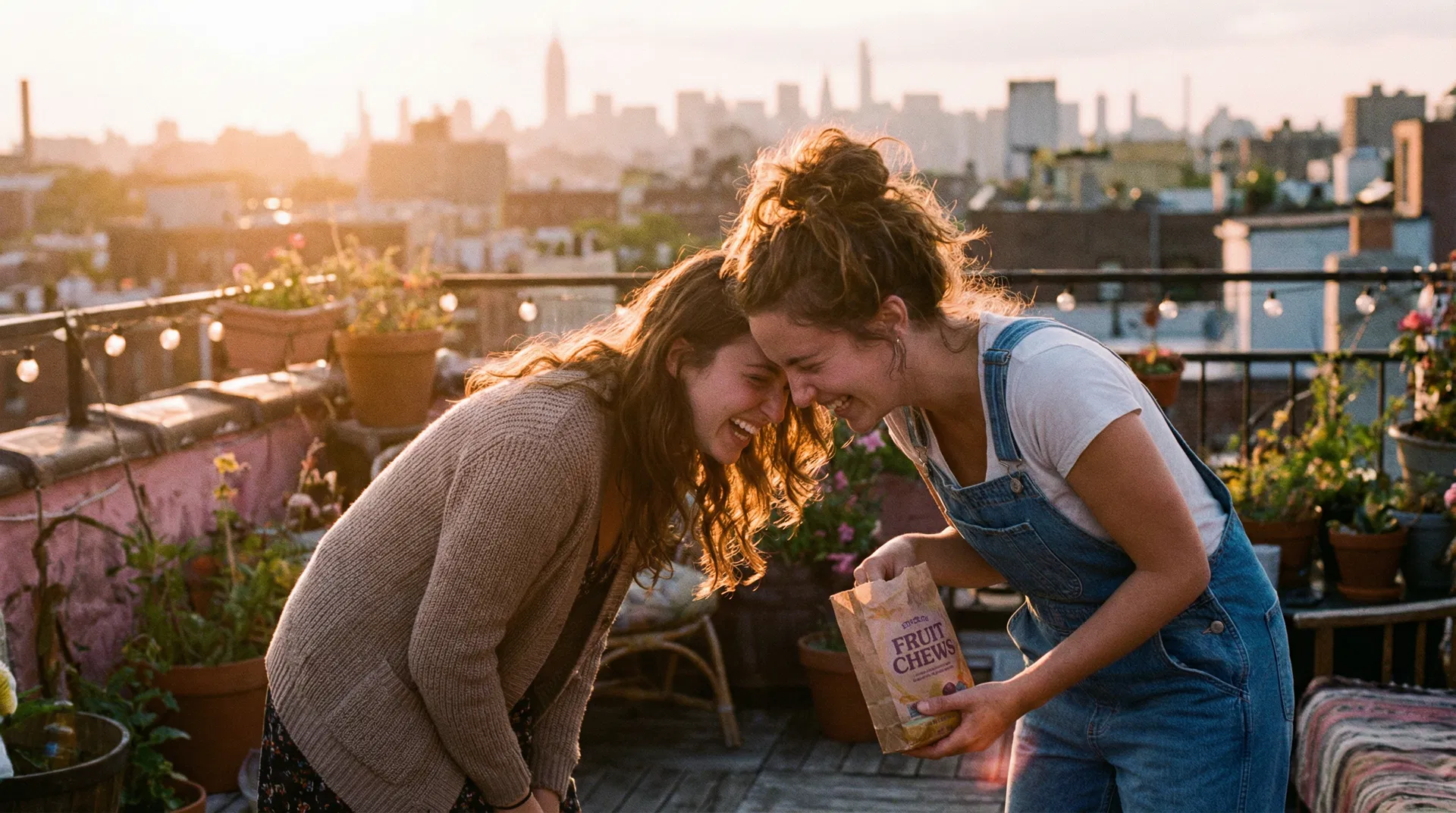Relaxed social scene — how mushroom edibles make you feel present and connected