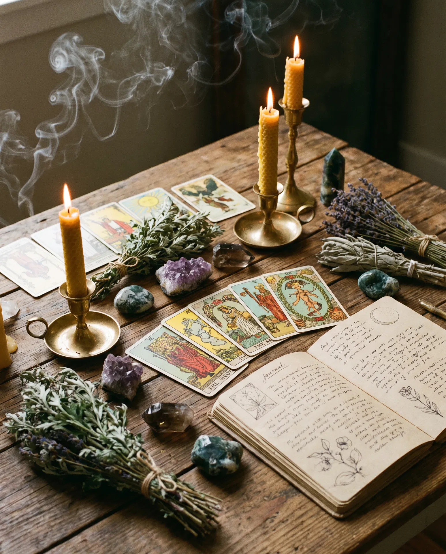 Card readings and intuitive guidance