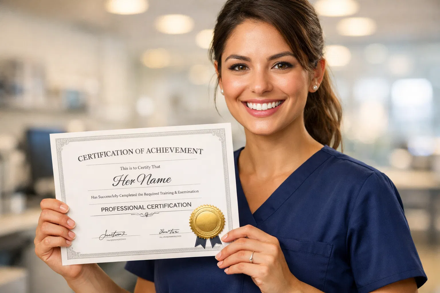 Healthcare certification
