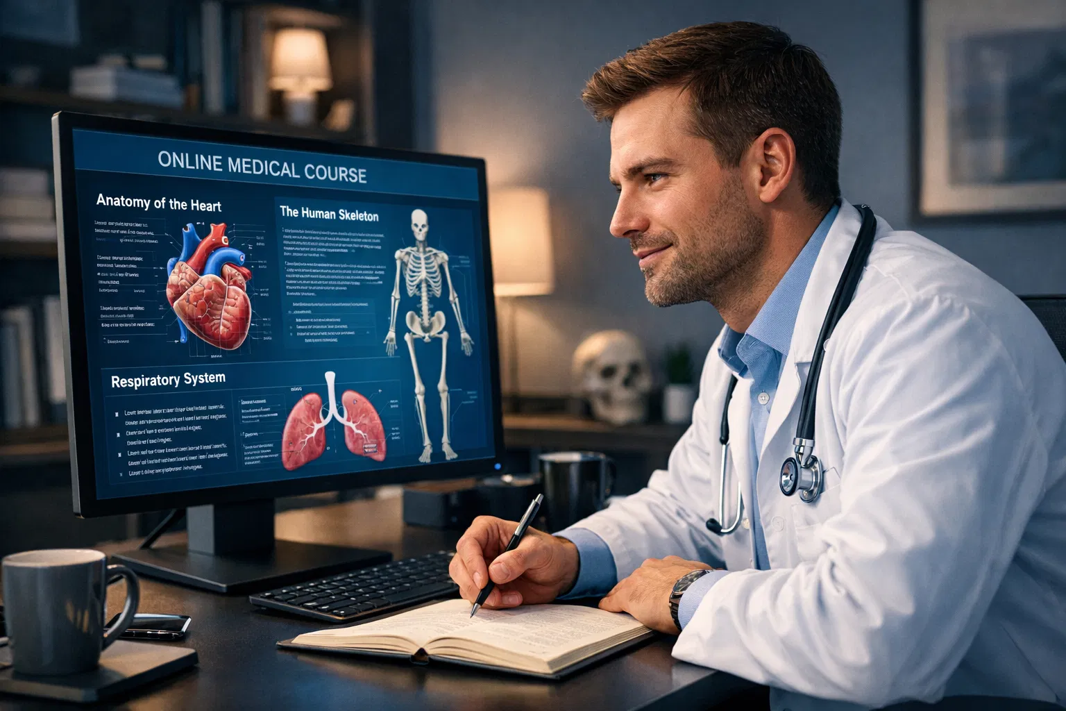 Online healthcare learning