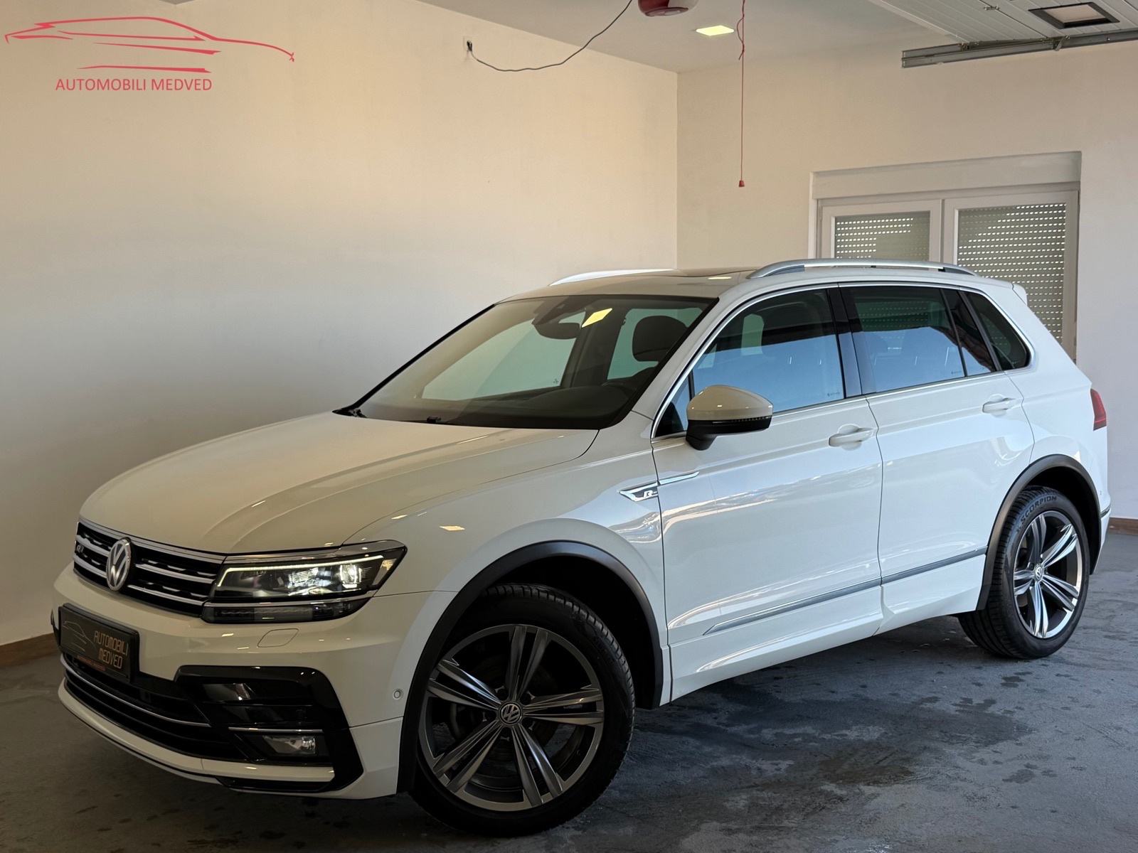 VW TIGUAN 2,0 TDI R-LINE, LED, PANORAMA, KUKA,JAMSTVO 24 MJ! — Automobili Medved Sisak