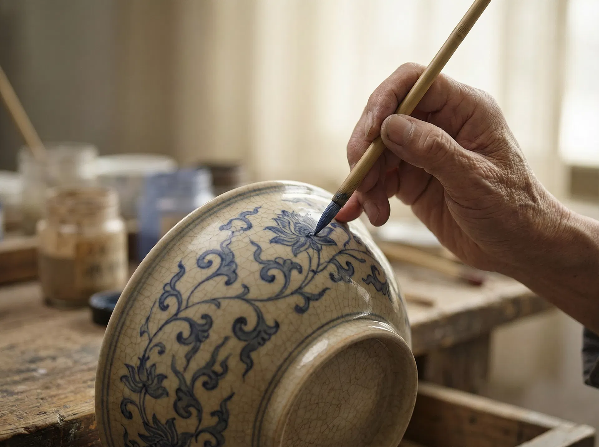 景德镇青花瓷工艺