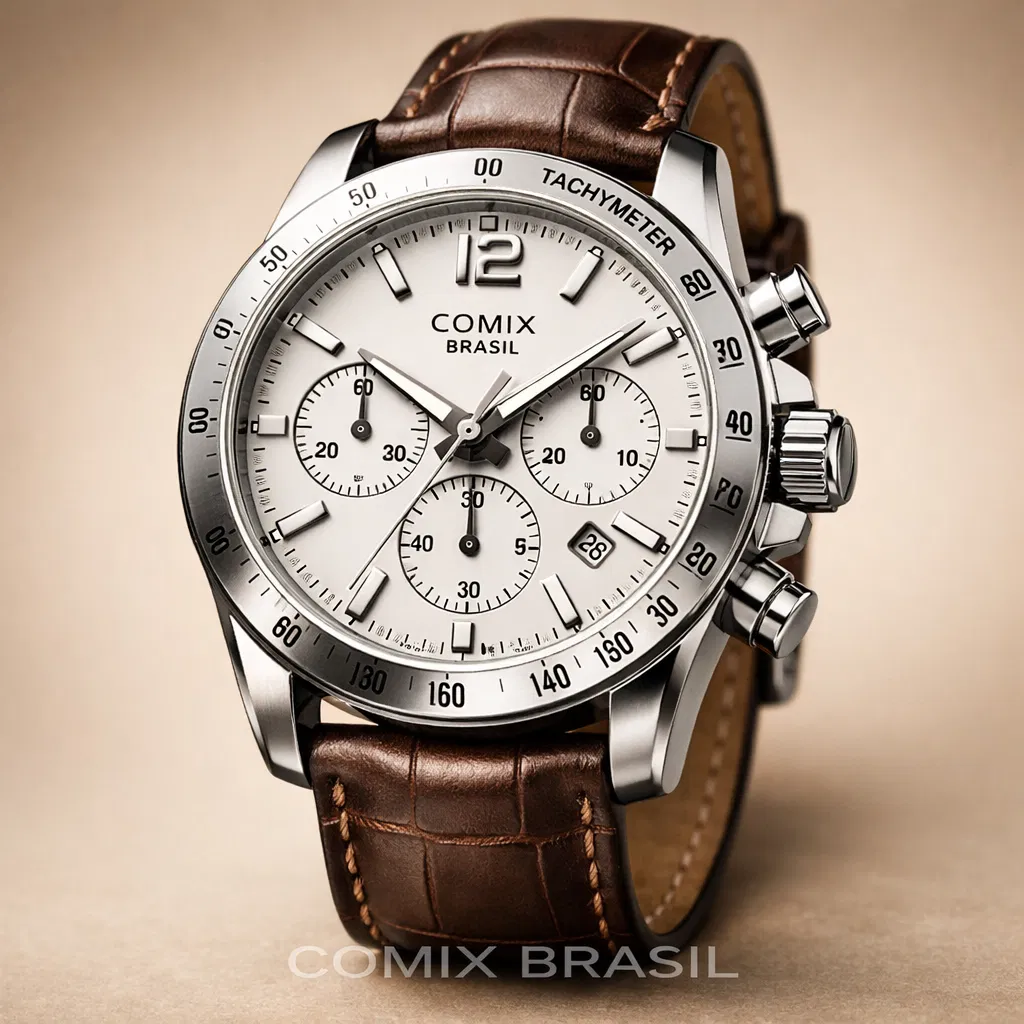 Cronógrafo Aço Inoxidável