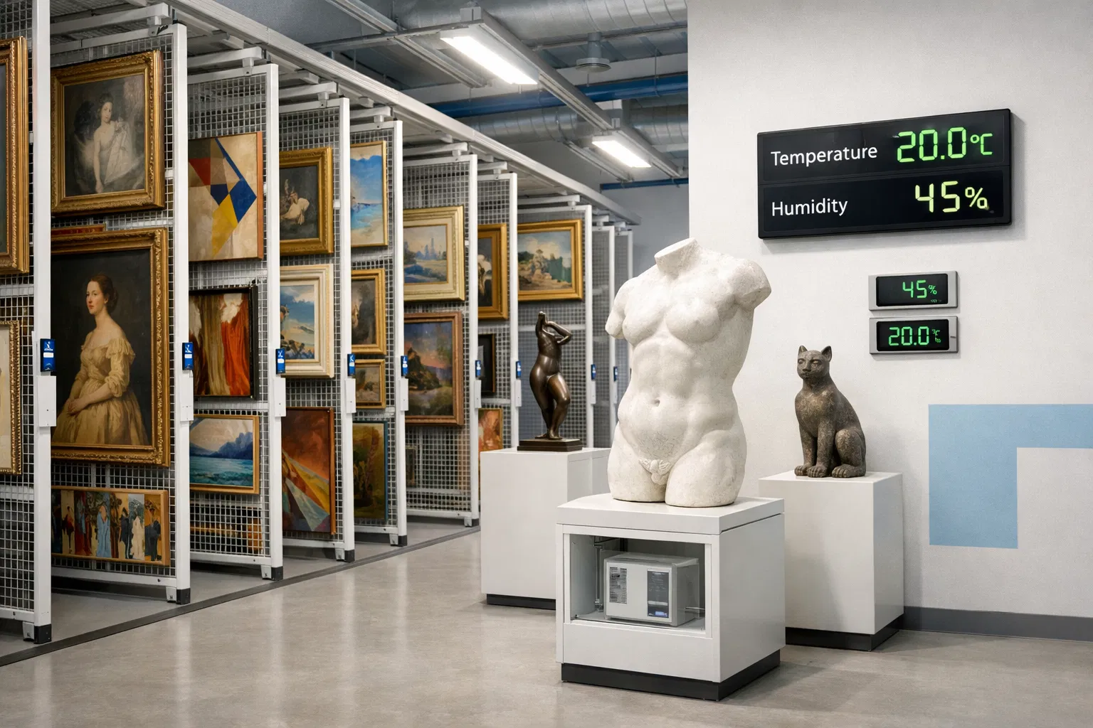 Klimakontrollierte Lagerung