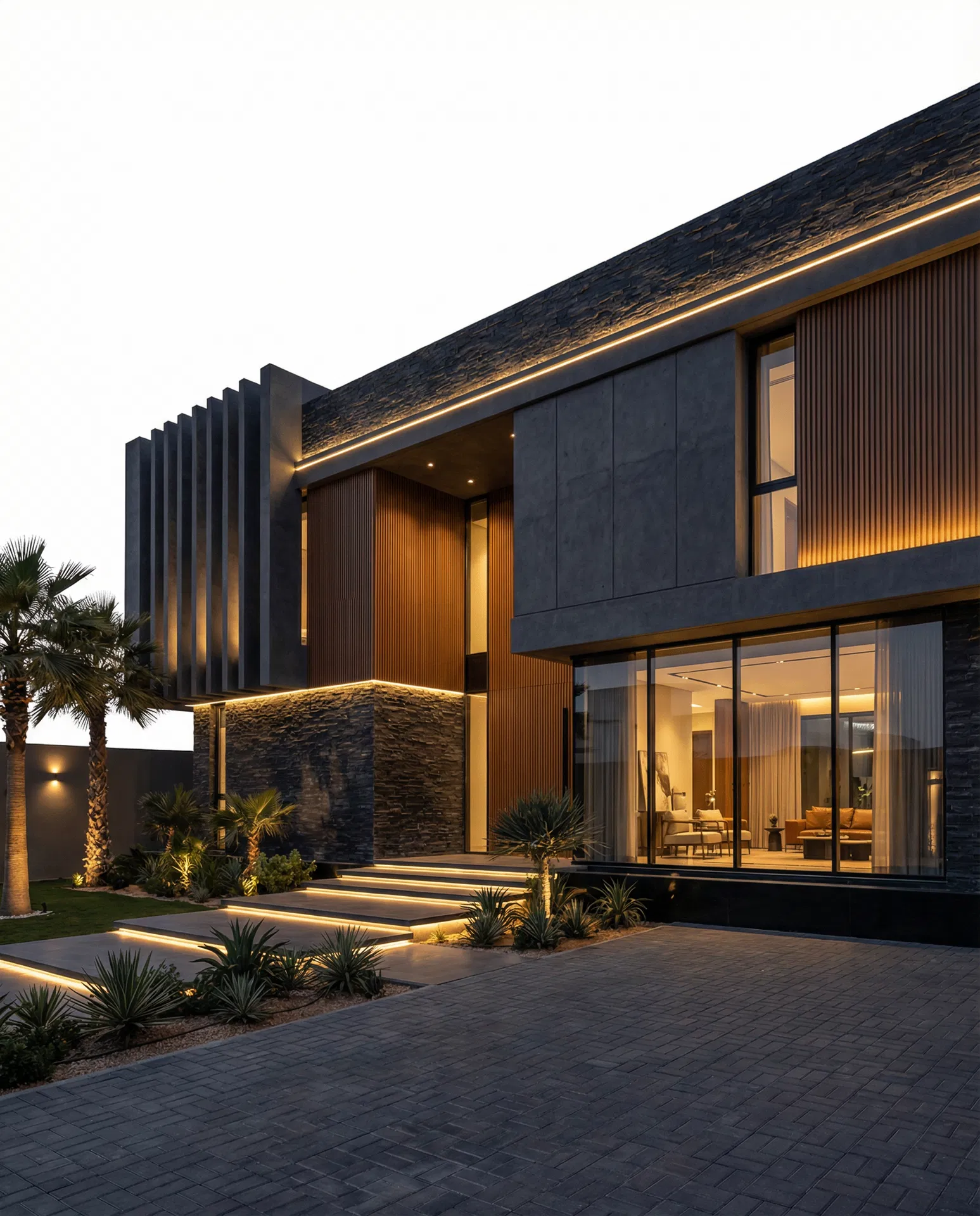 Architectural exterior showcase